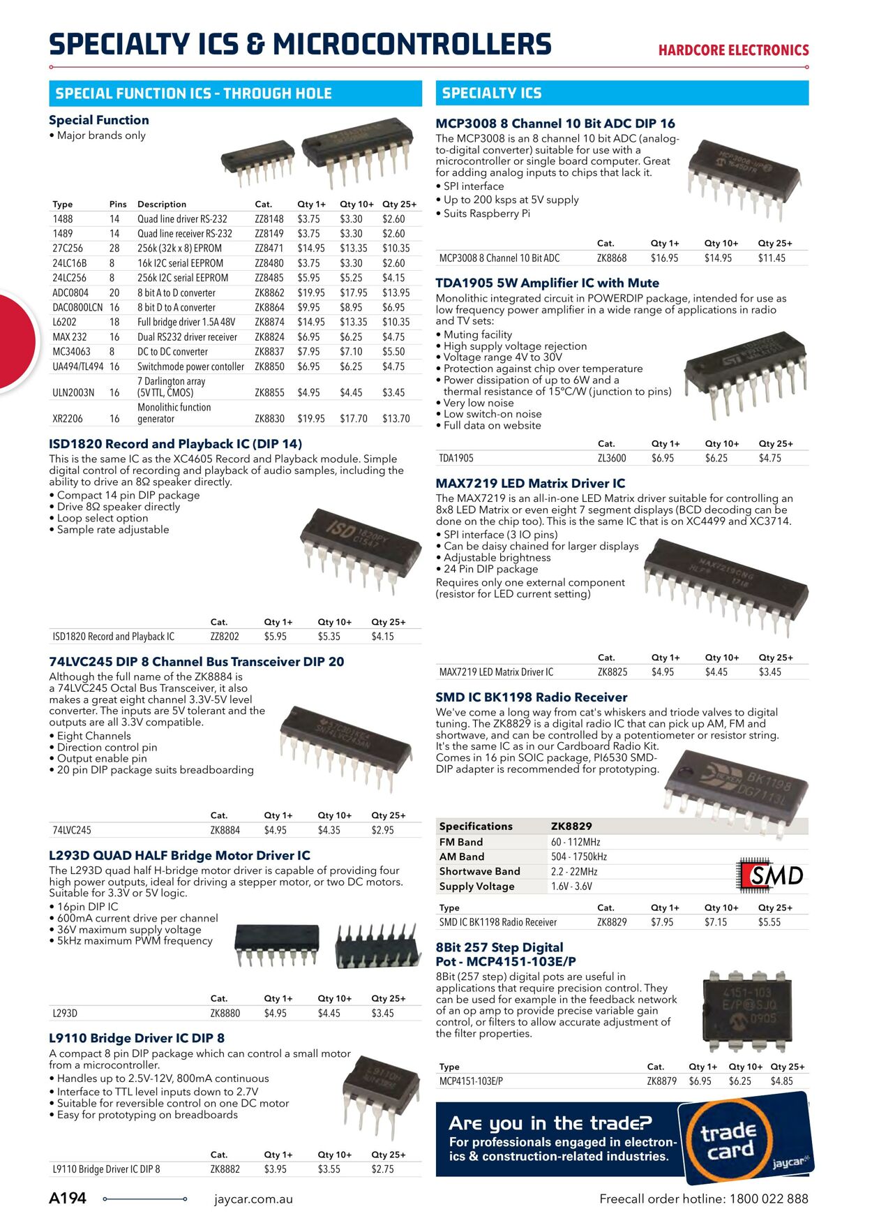 Catalogue Jaycar Electronics 04.04.2023 - 18.04.2023