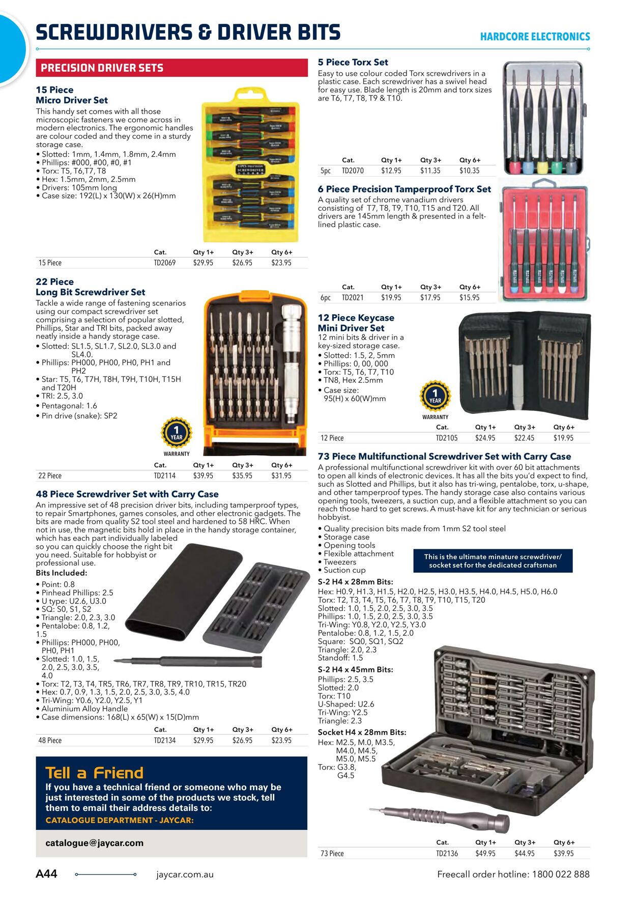 Catalogue Jaycar Electronics 04.04.2023 - 18.04.2023