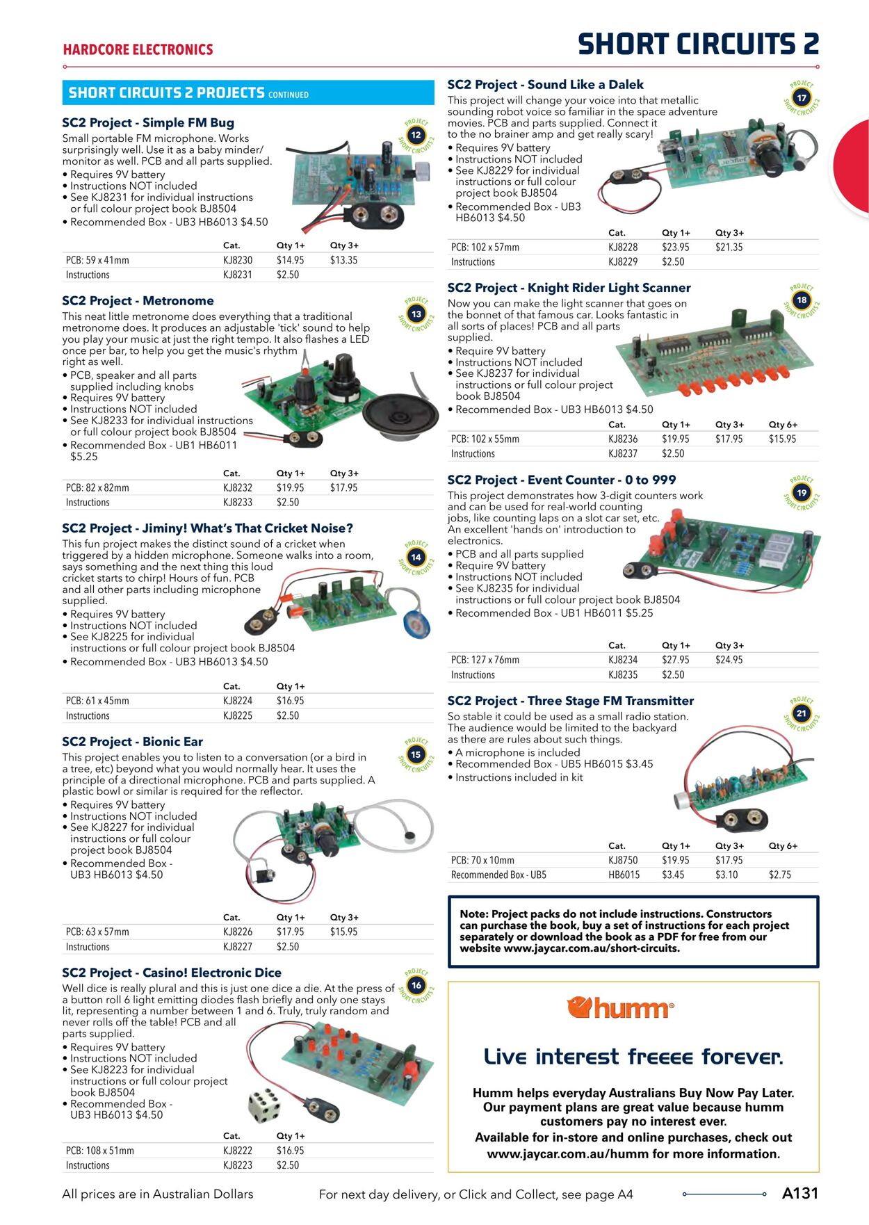 Catalogue Jaycar Electronics 04.04.2023 - 18.04.2023