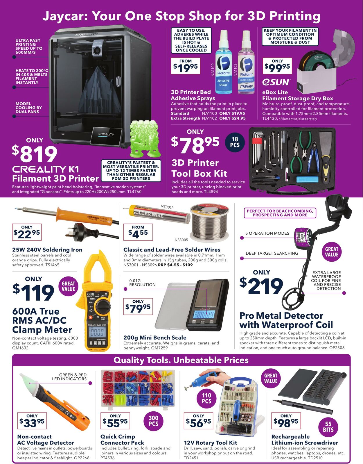 Catalogue Jaycar Electronics 09.05.2024 - 19.05.2024