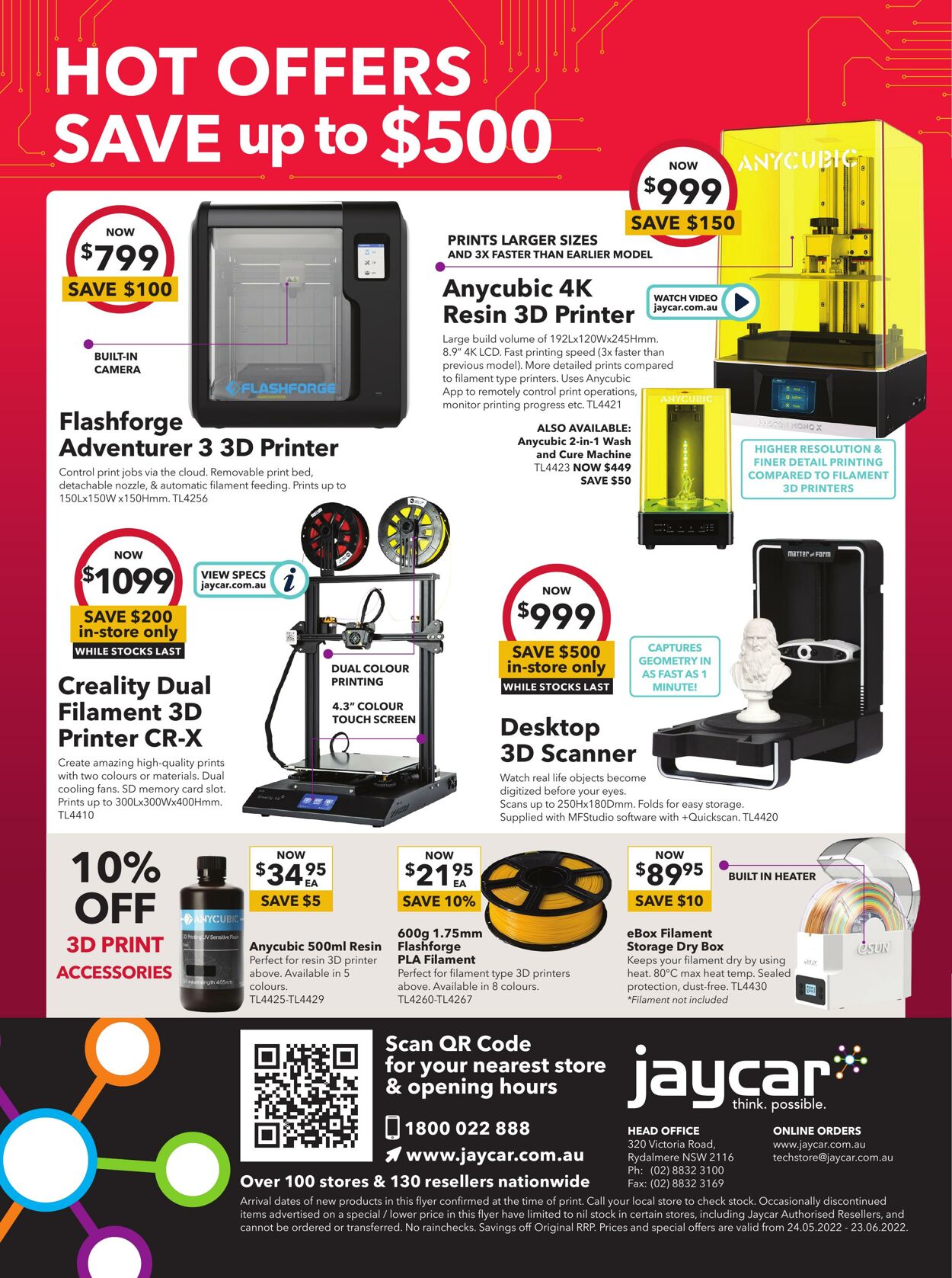 Catalogue Jaycar Electronics 24.05.2022 - 23.06.2022