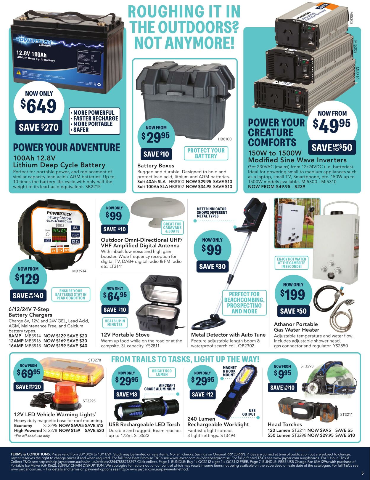 Catalogue Jaycar Electronics 31.10.2024 - 10.11.2024