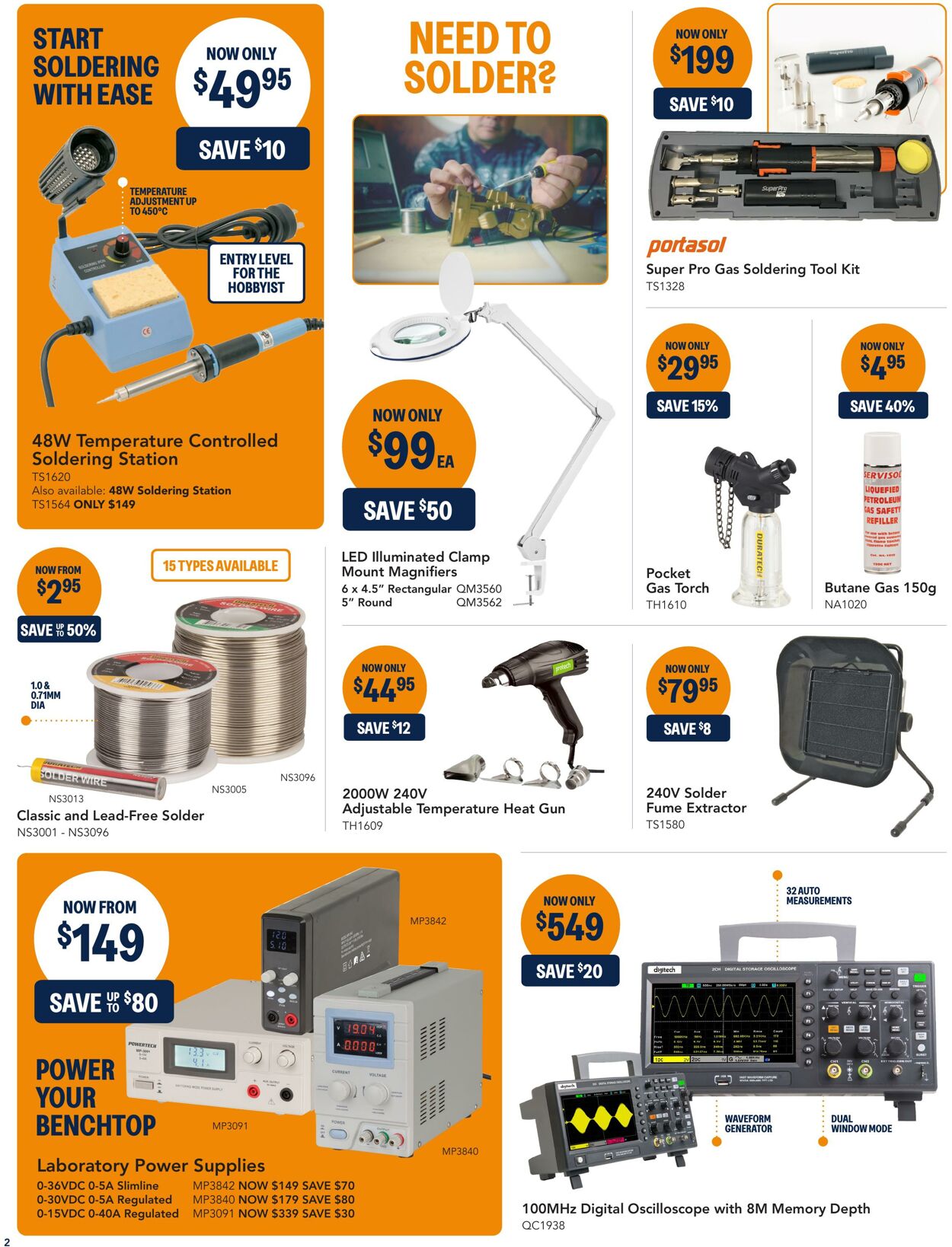 Catalogue Jaycar Electronics 08.01.2025 - 20.01.2025