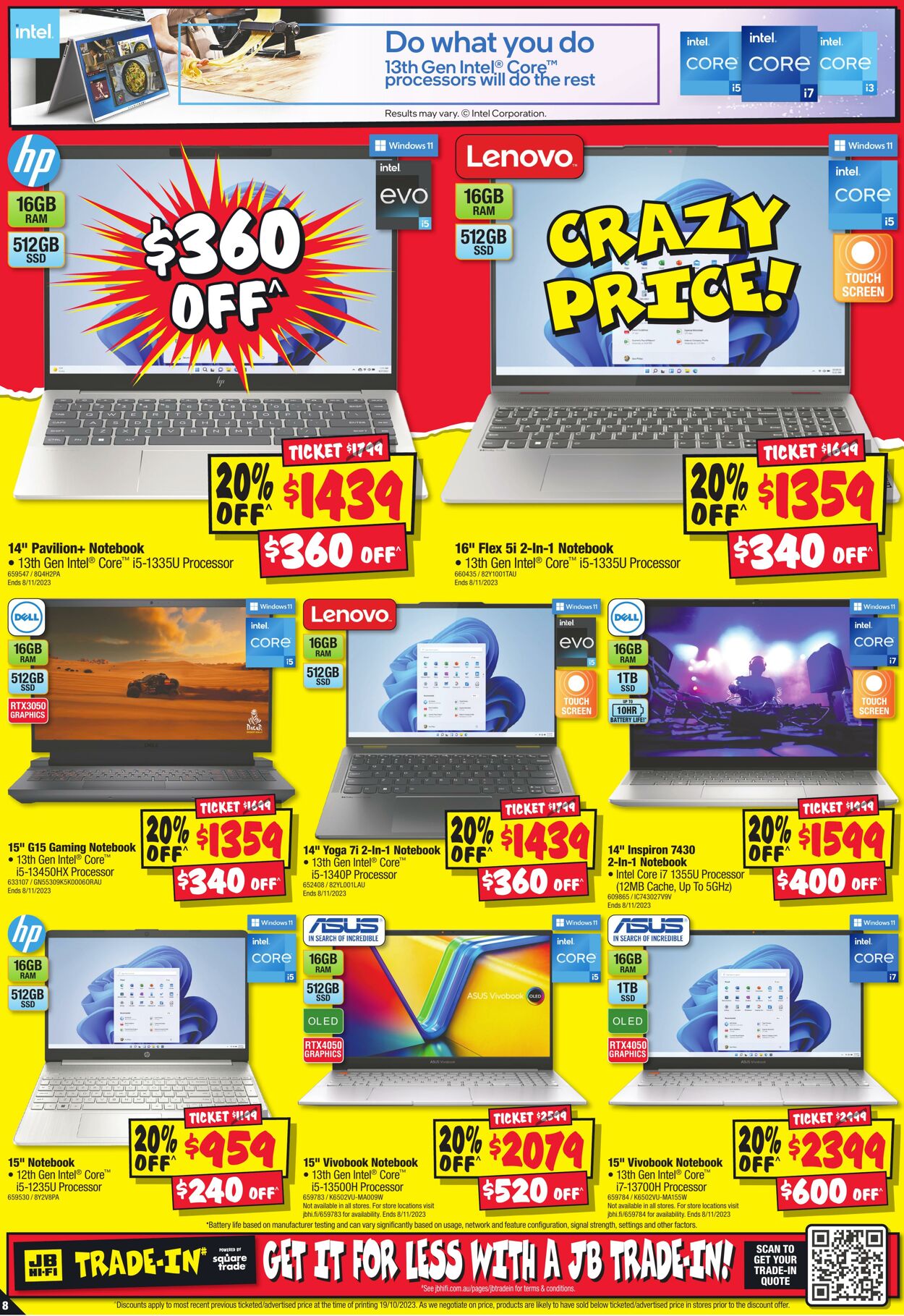 Catalogue JB Hi-Fi 02.11.2023 - 06.11.2023