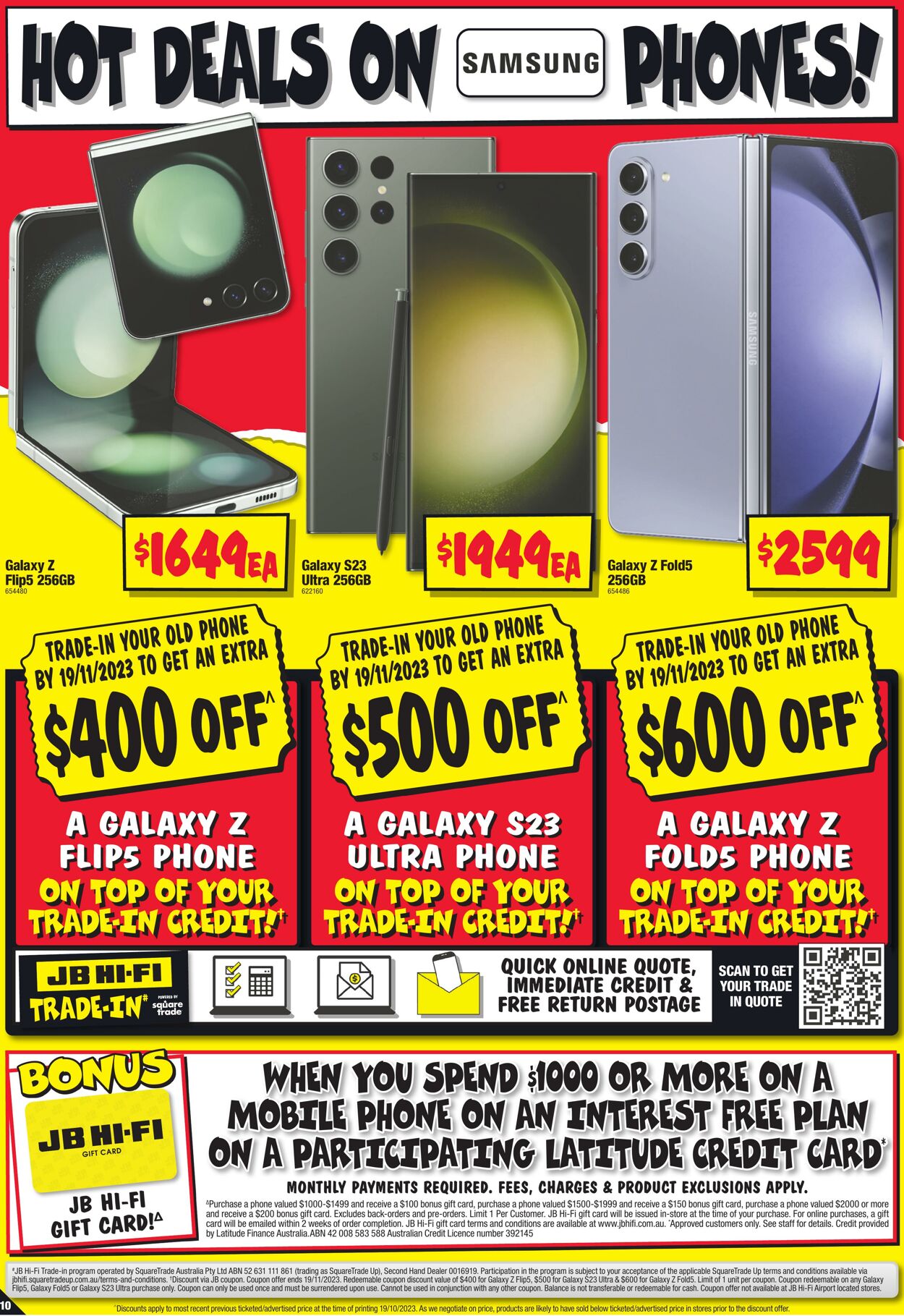 Catalogue JB Hi-Fi 02.11.2023 - 06.11.2023