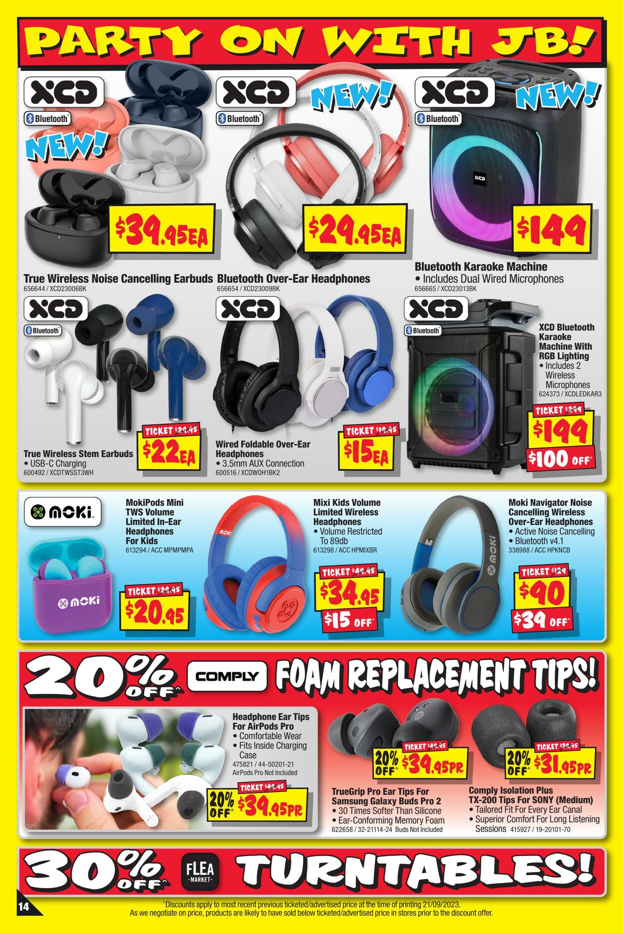 Catalogue JB Hi-Fi 28.09.2023 - 11.10.2023