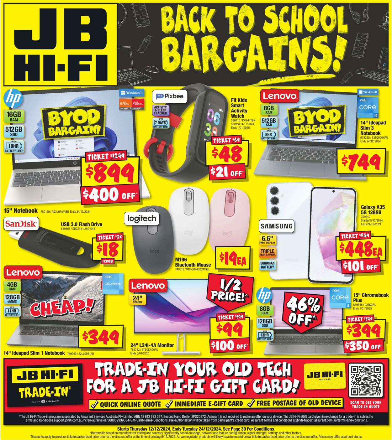 Catalogue JB Hi-Fi 12.12.2024 - 26.12.2024