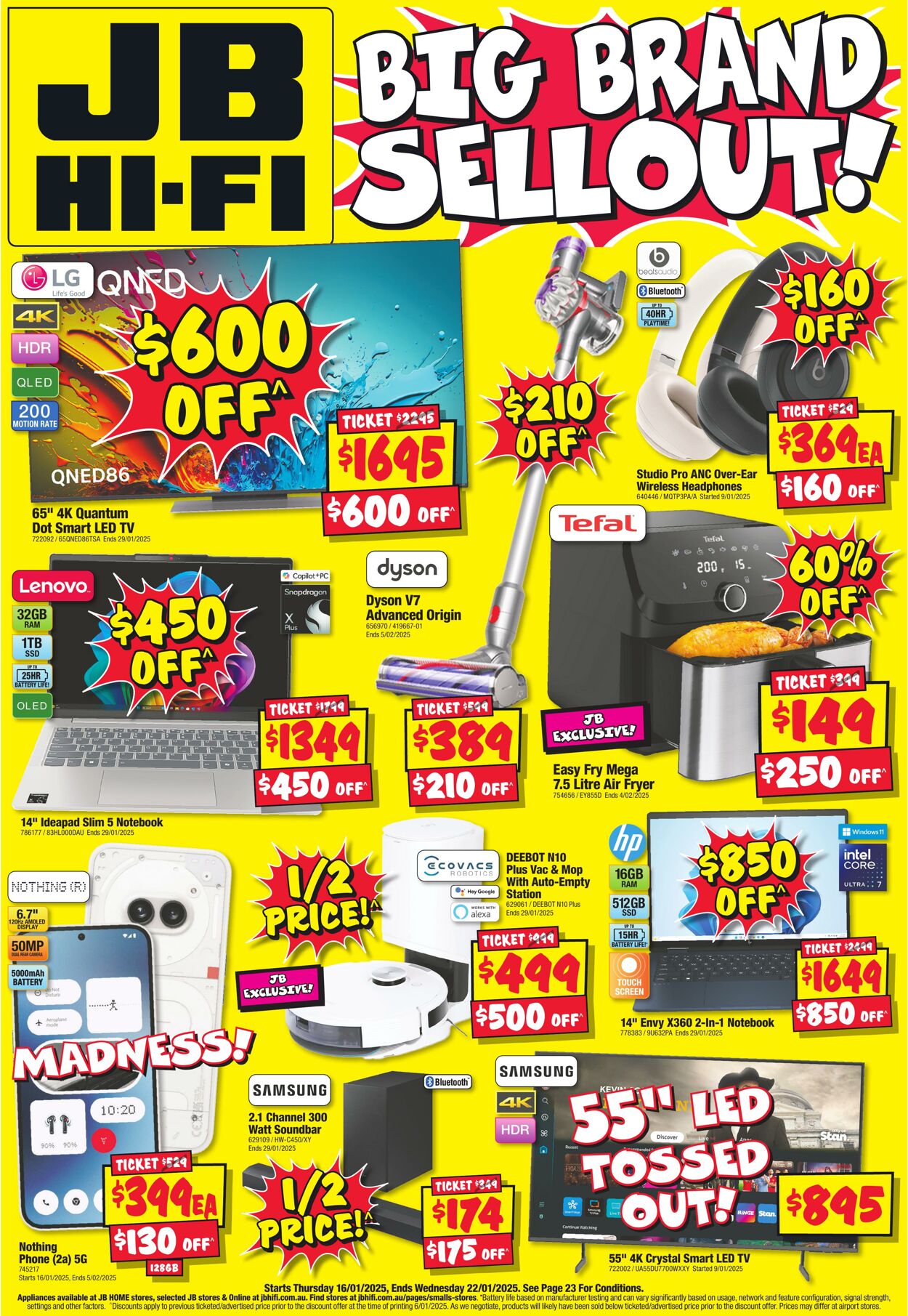 Catalogue JB Hi-Fi 16.01.2025 - 30.01.2025