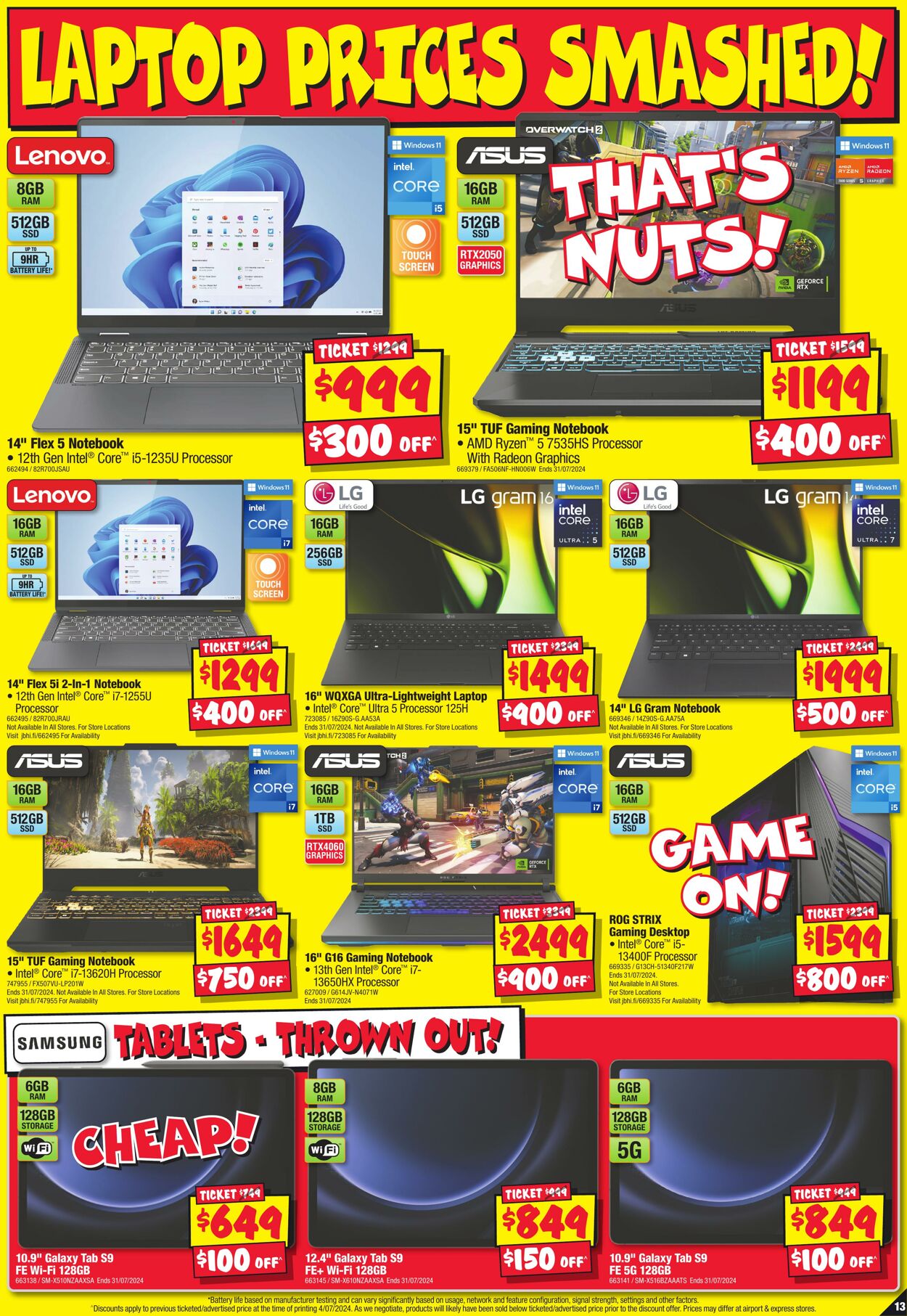 Catalogue JB Hi-Fi 18.07.2024 - 24.07.2024