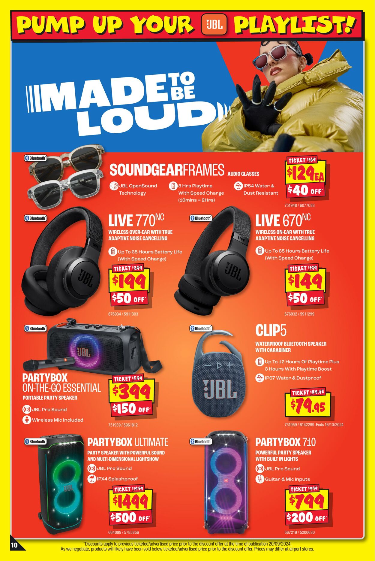 Catalogue JB Hi-Fi 26.09.2024 - 10.10.2024