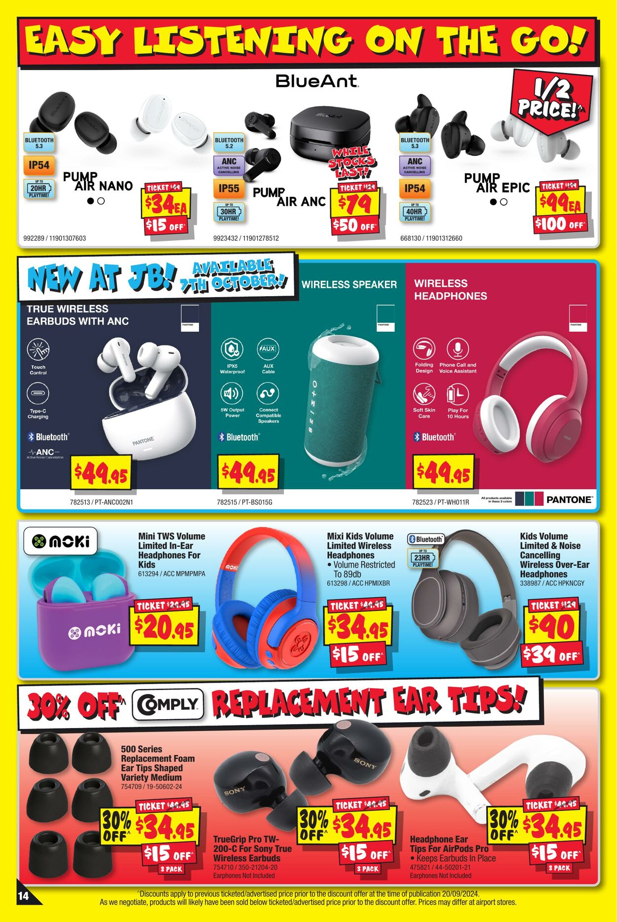 Catalogue JB Hi-Fi 26.09.2024 - 10.10.2024