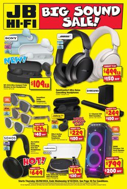 Catalogue JB Hi-Fi 30.09.2024 - 06.10.2024