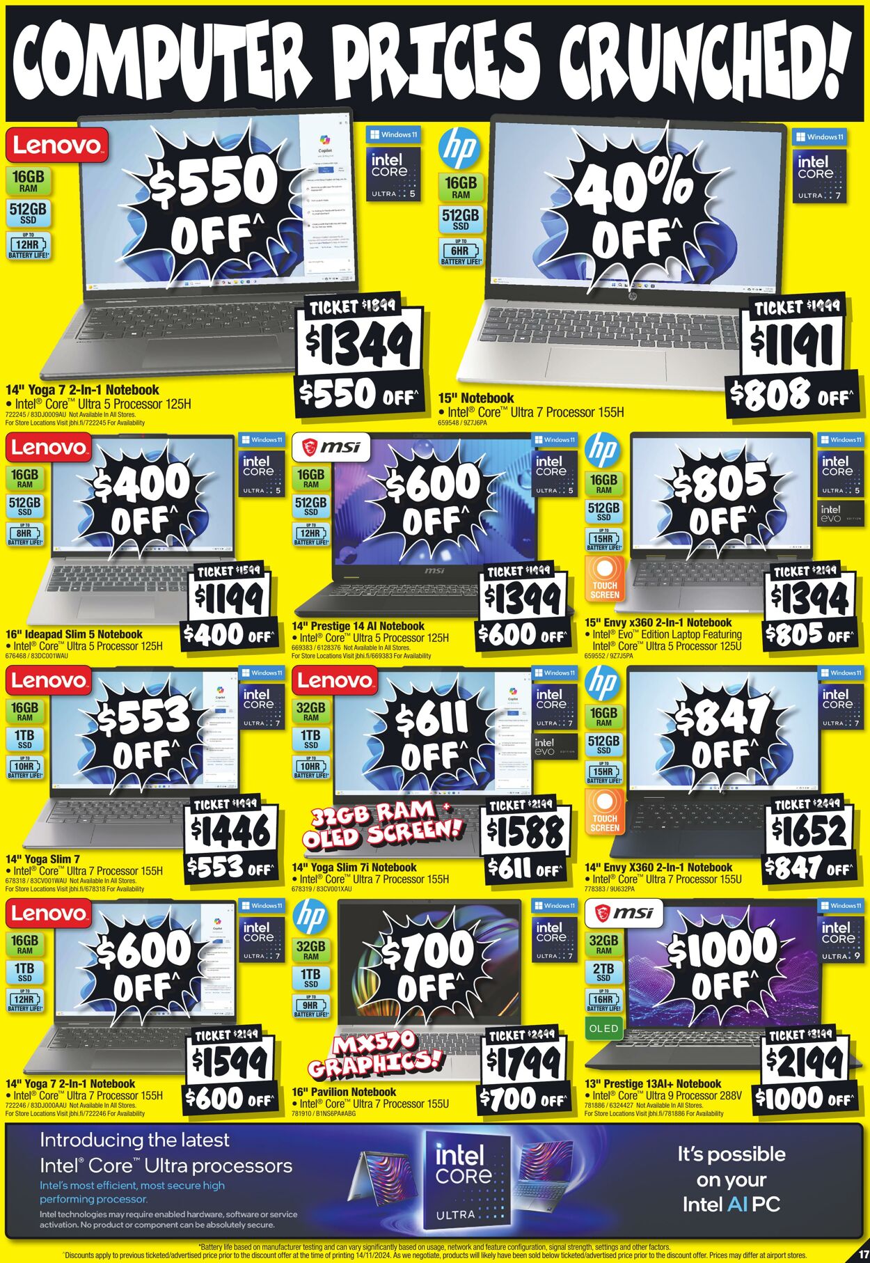 Catalogue JB Hi-Fi 21.11.2024 - 08.12.2024