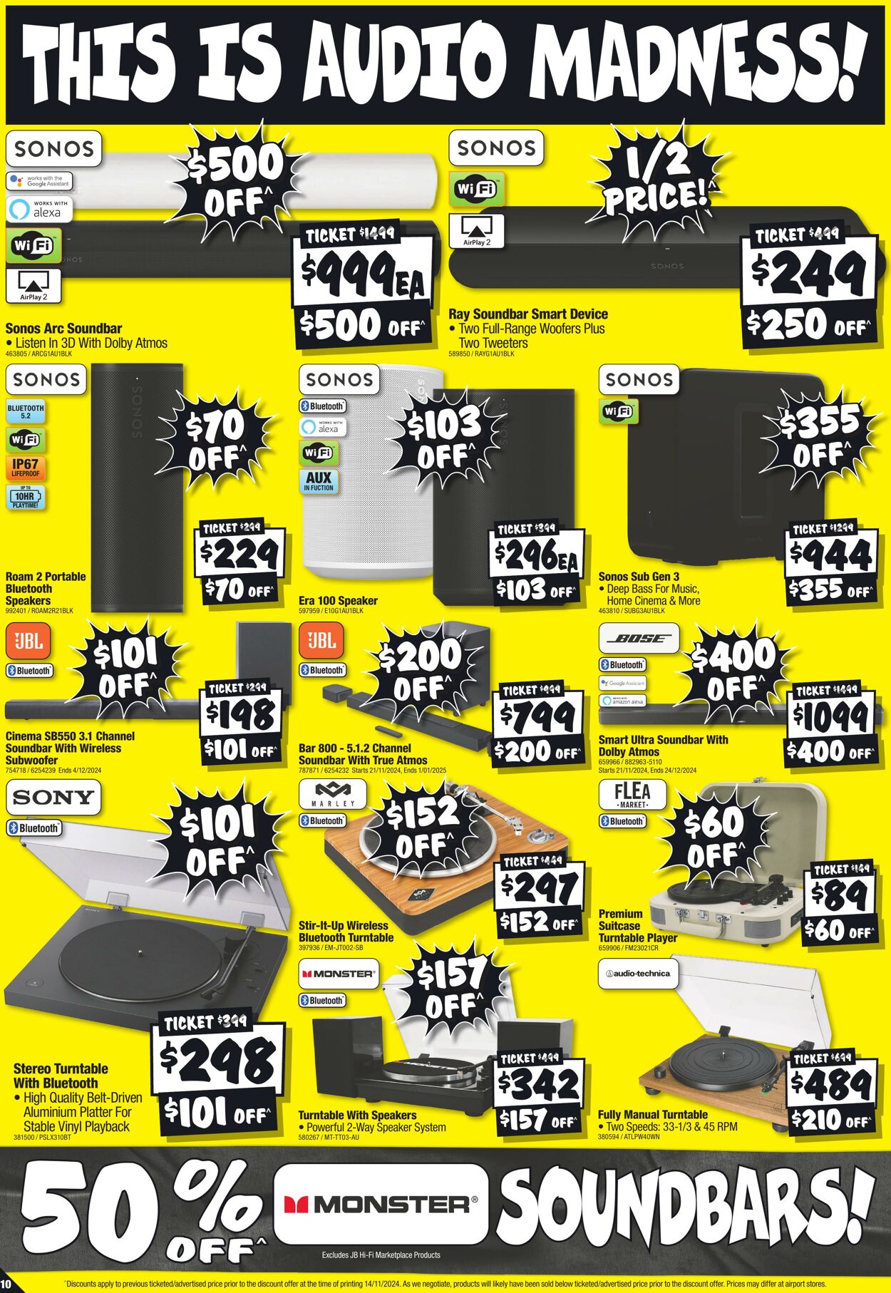 Catalogue JB Hi-Fi 21.11.2024 - 08.12.2024