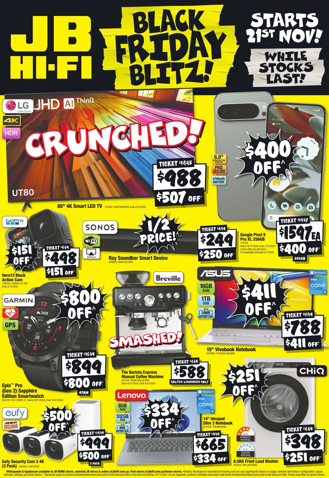 Catalogue JB Hi-Fi 21.11.2024 - 08.12.2024