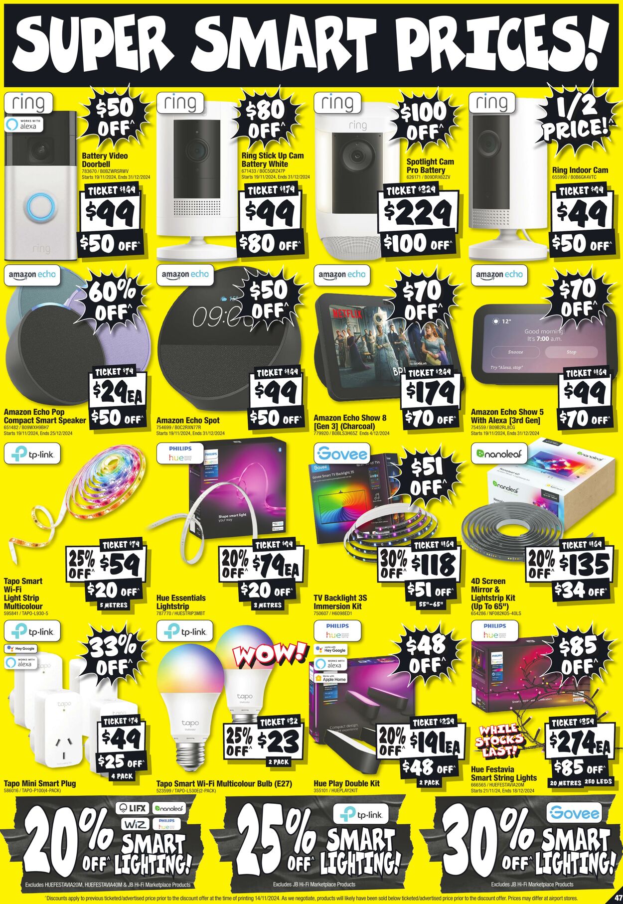 Catalogue JB Hi-Fi 21.11.2024 - 08.12.2024