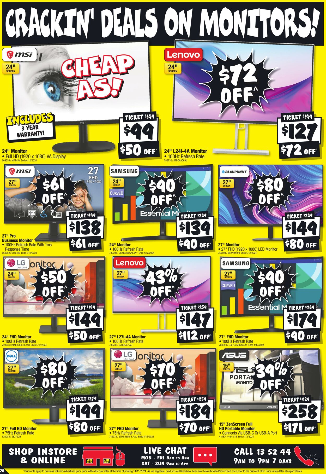 Catalogue JB Hi-Fi 21.11.2024 - 08.12.2024