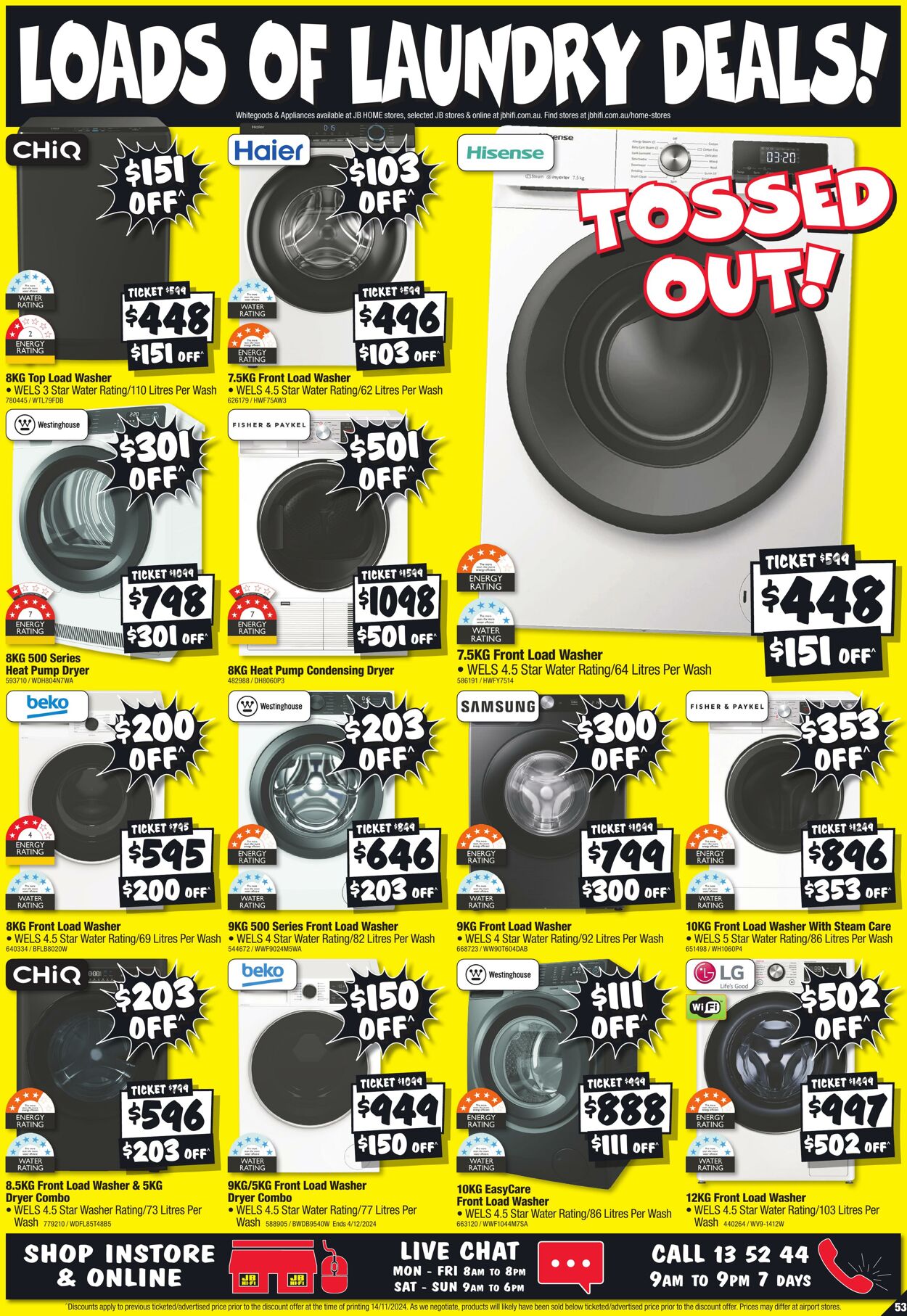 Catalogue JB Hi-Fi 21.11.2024 - 08.12.2024