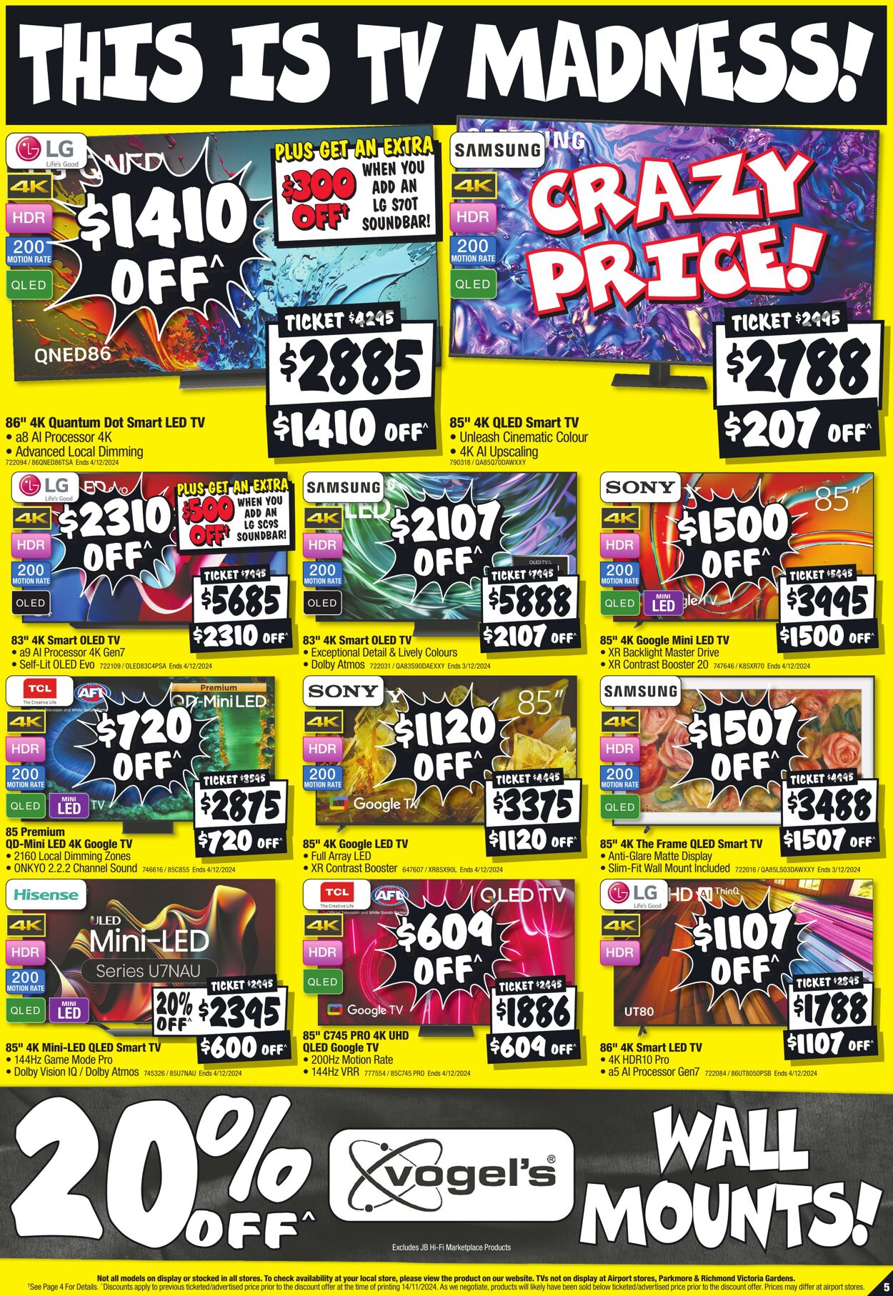 Catalogue JB Hi-Fi 21.11.2024 - 08.12.2024