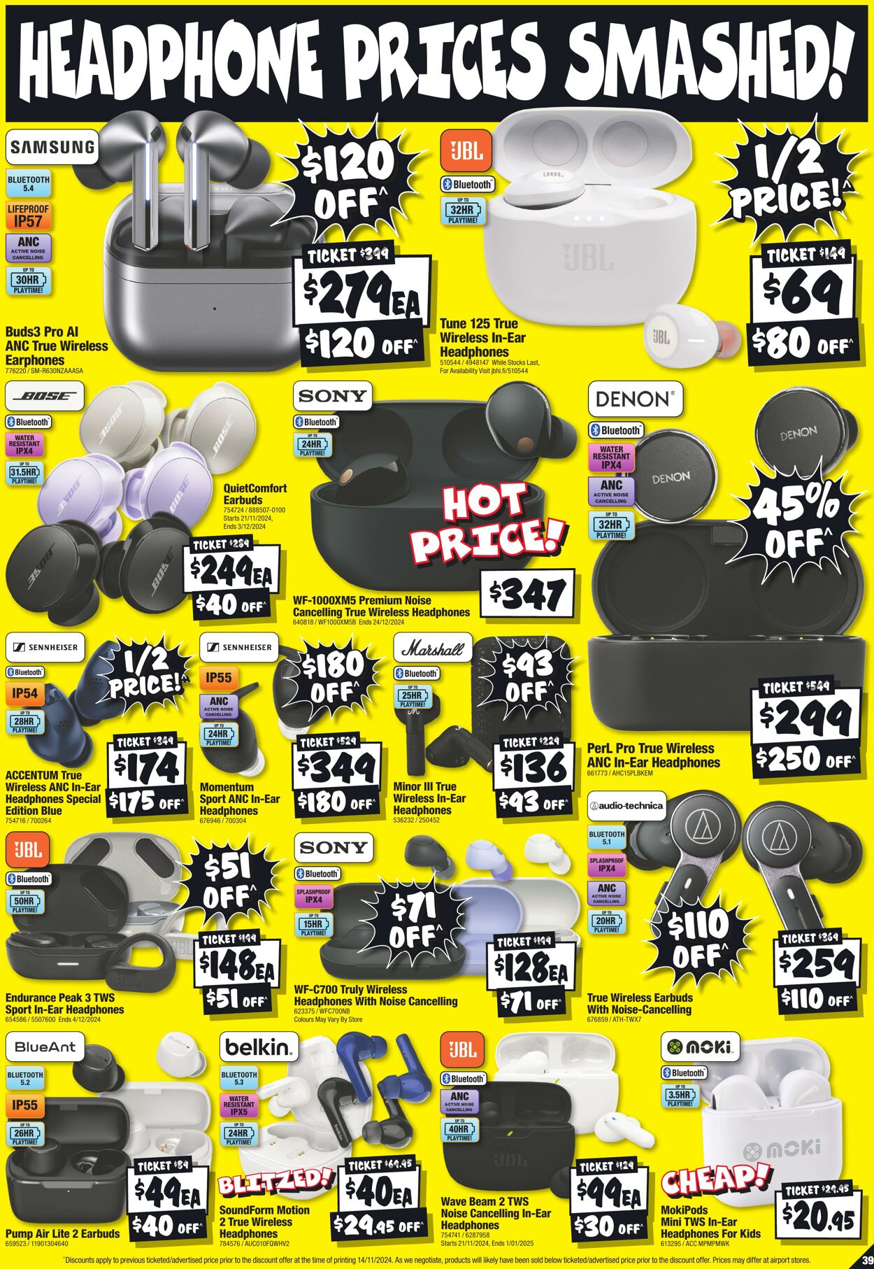 Catalogue JB Hi-Fi 21.11.2024 - 08.12.2024