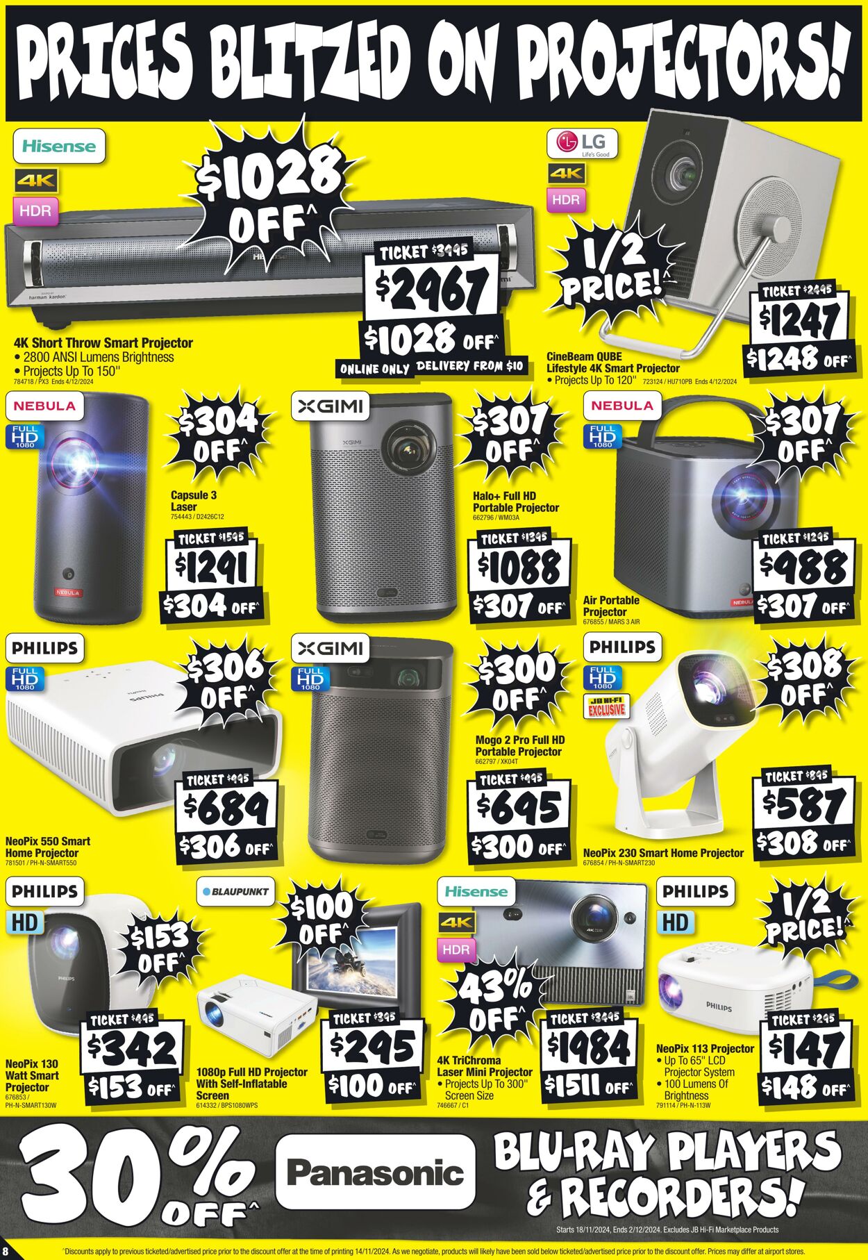 Catalogue JB Hi-Fi 21.11.2024 - 08.12.2024