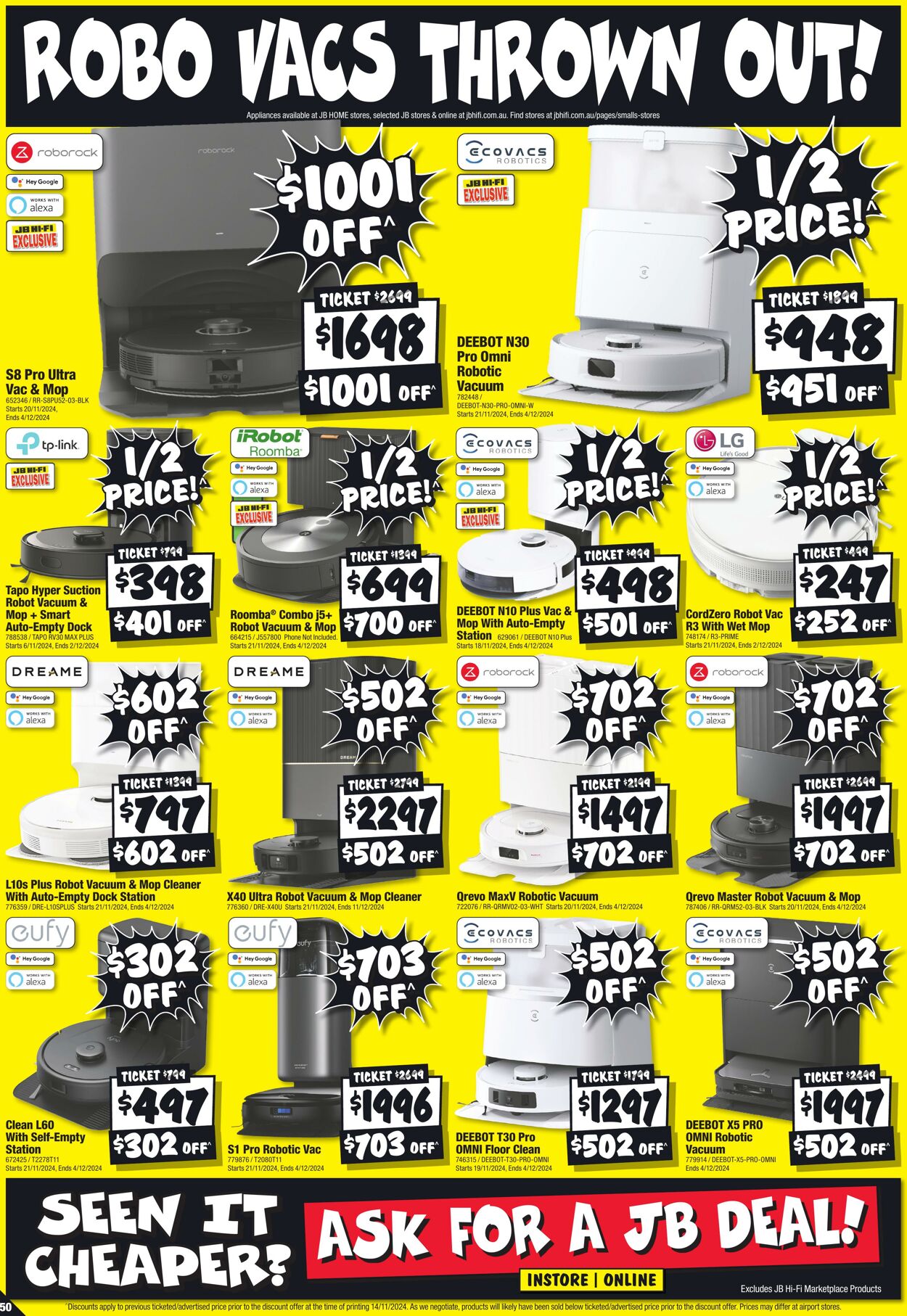 Catalogue JB Hi-Fi 21.11.2024 - 08.12.2024