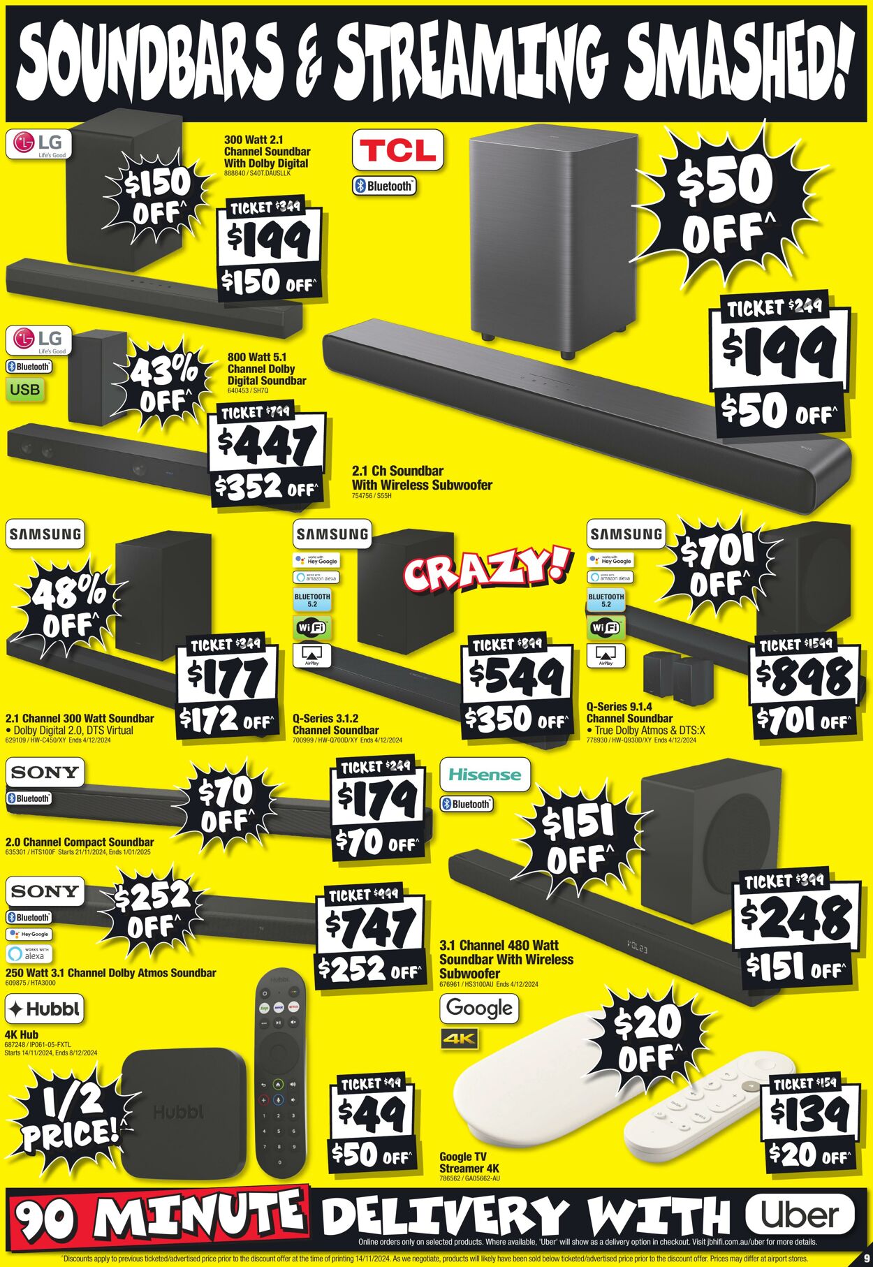 Catalogue JB Hi-Fi 21.11.2024 - 08.12.2024