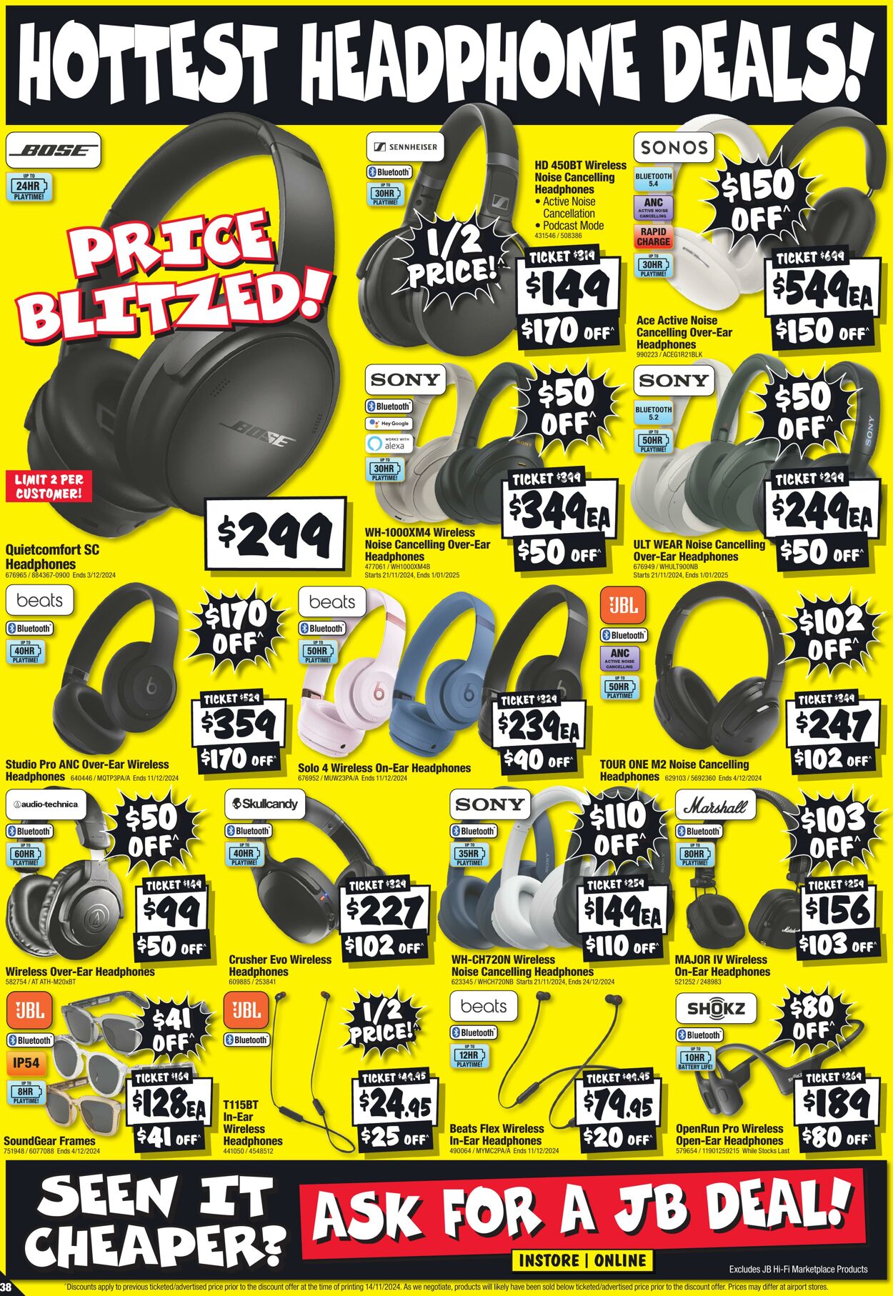 Catalogue JB Hi-Fi 21.11.2024 - 08.12.2024