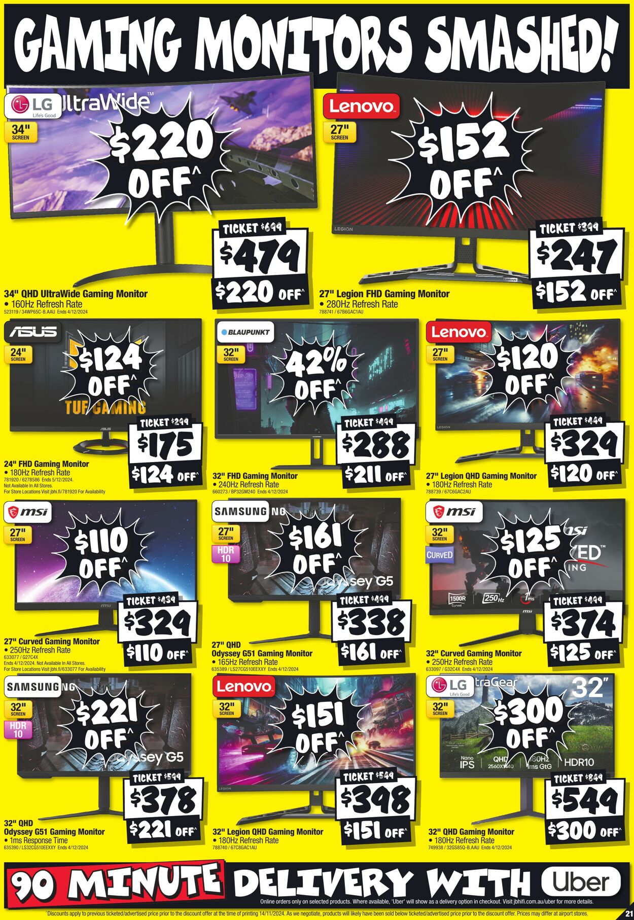 Catalogue JB Hi-Fi 21.11.2024 - 08.12.2024