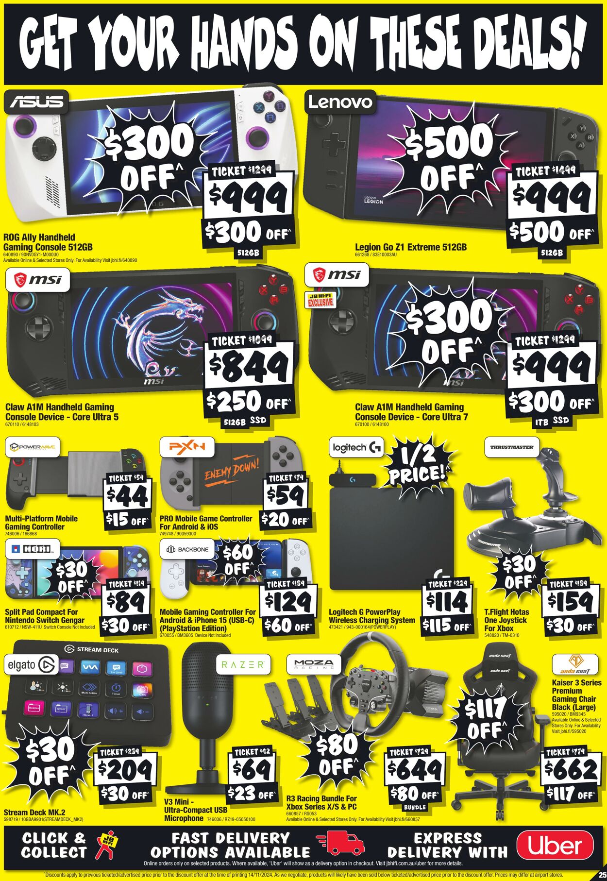 Catalogue JB Hi-Fi 21.11.2024 - 08.12.2024