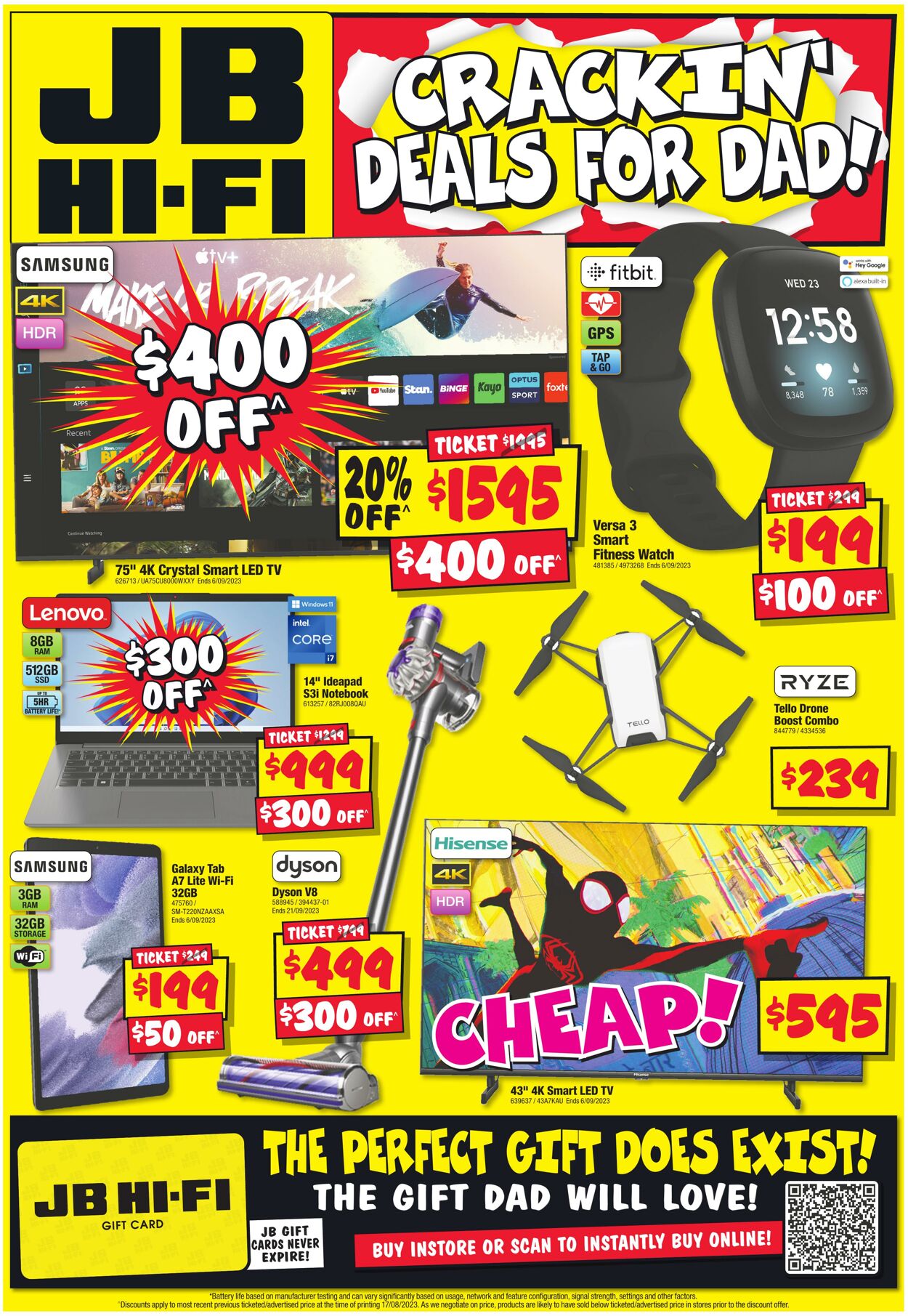 Catalogue JB Hi-Fi 31.08.2023 - 03.09.2023