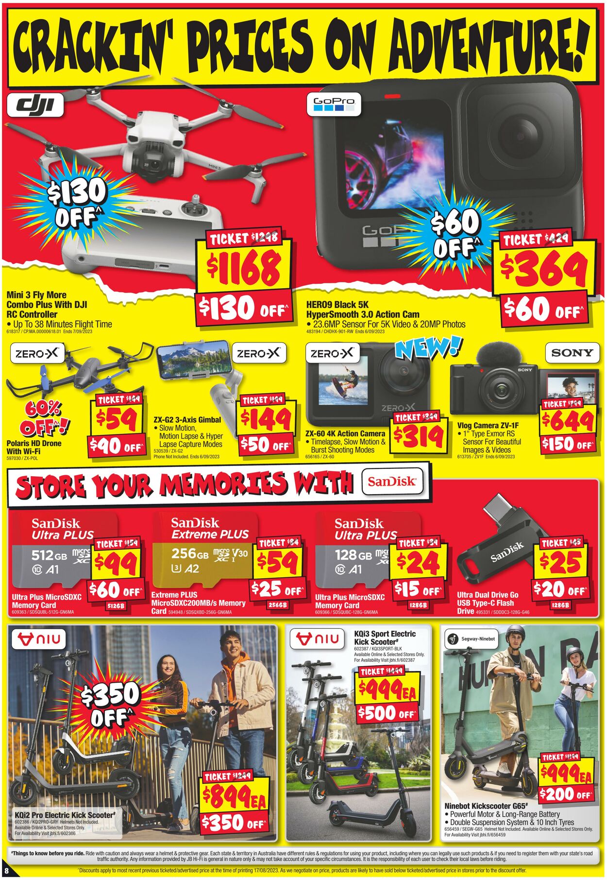 Catalogue JB Hi-Fi 31.08.2023 - 03.09.2023