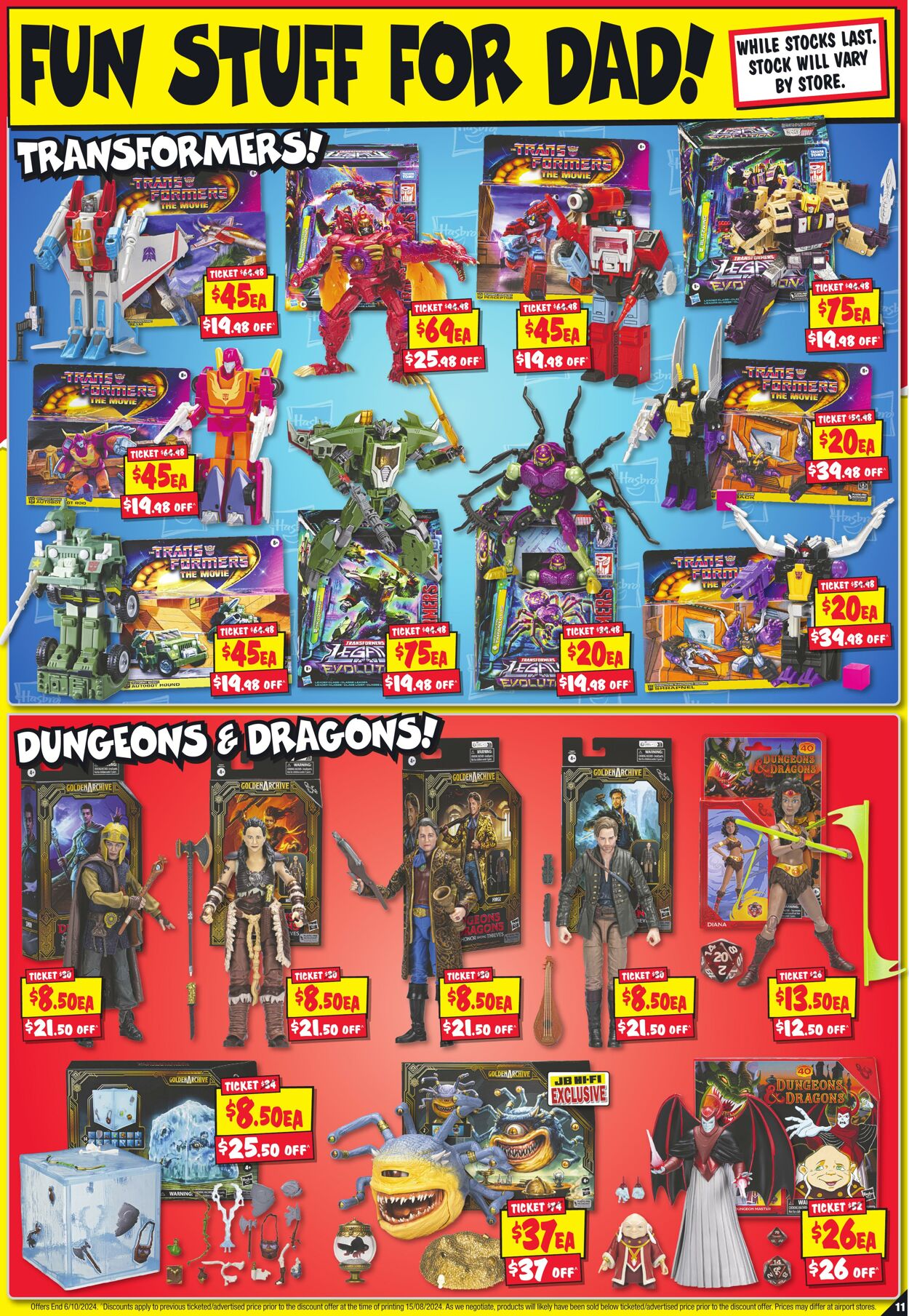 Catalogue JB Hi-Fi 29.08.2024 - 01.09.2024