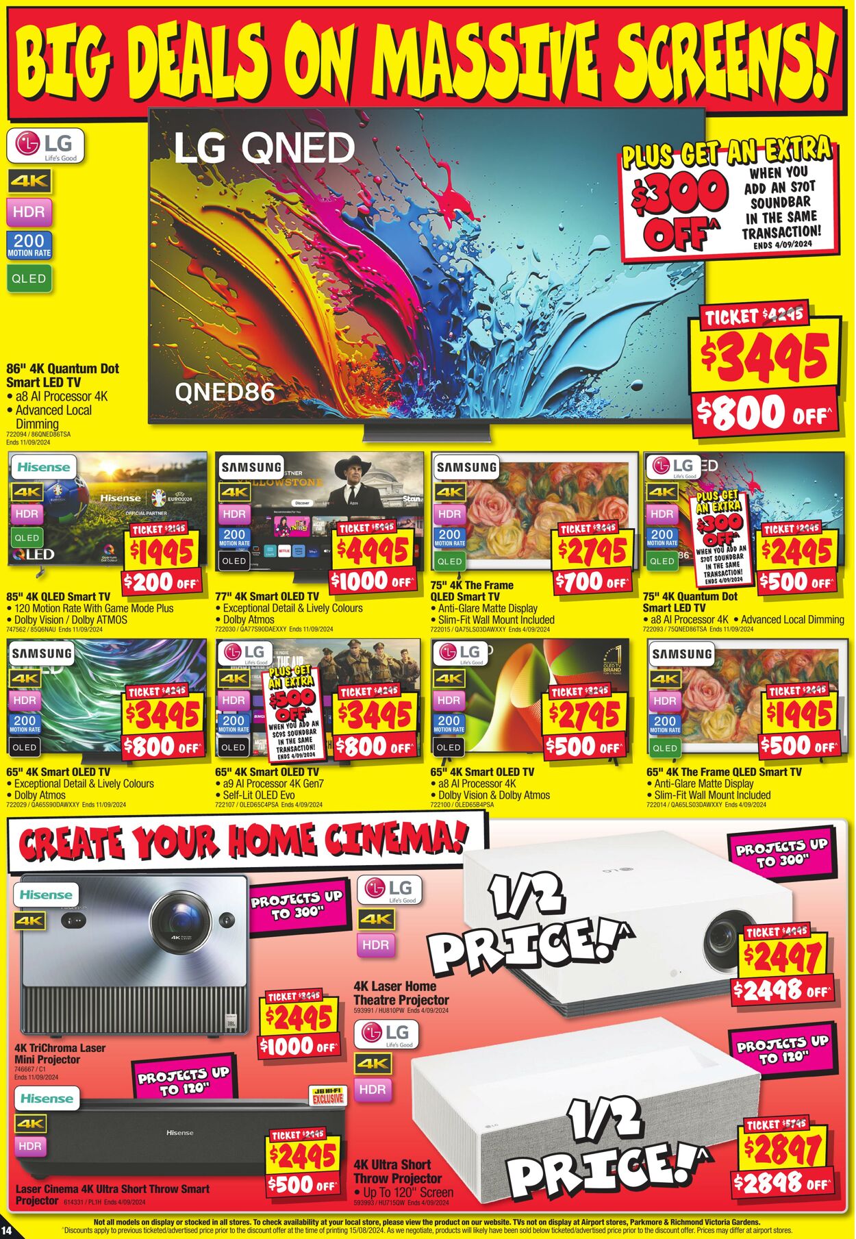 Catalogue JB Hi-Fi 29.08.2024 - 01.09.2024