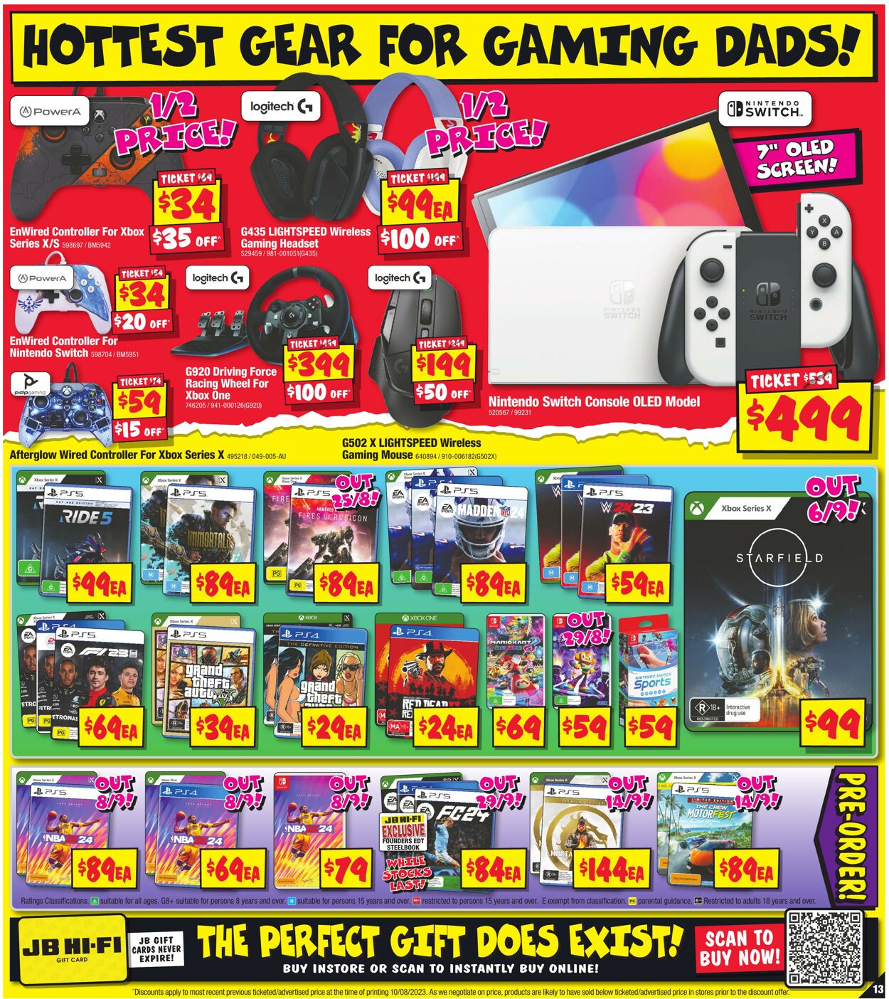 Catalogue JB Hi-Fi 24.08.2023 - 06.09.2023