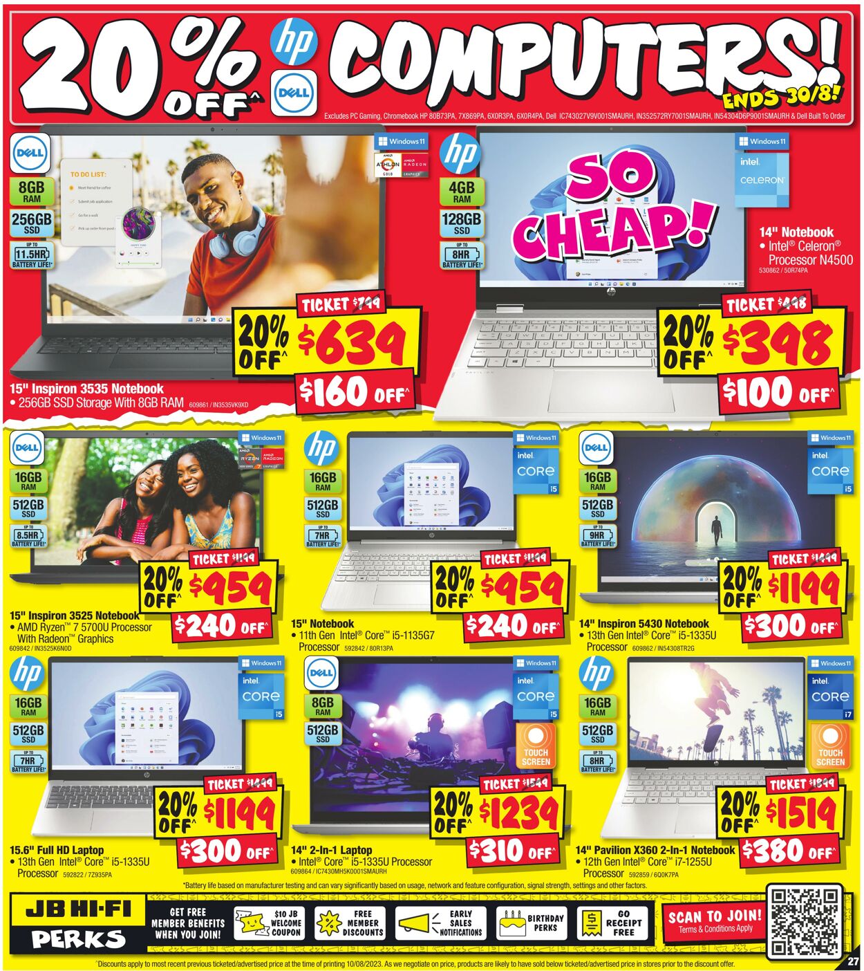 Catalogue JB Hi-Fi 24.08.2023 - 06.09.2023