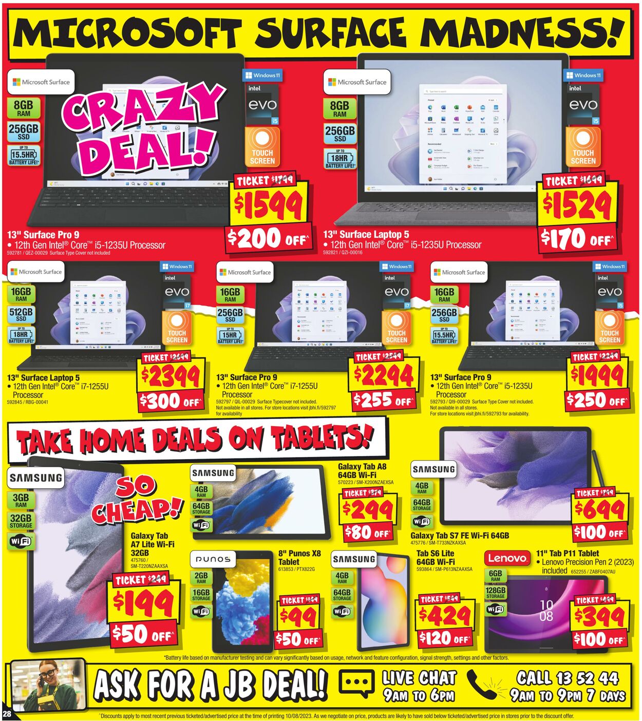 Catalogue JB Hi-Fi 24.08.2023 - 06.09.2023