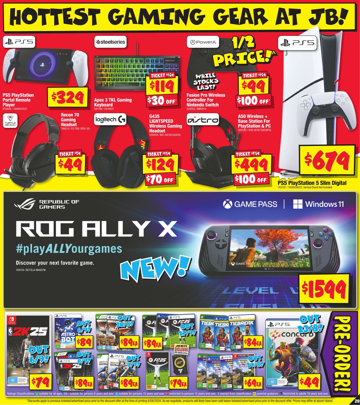 Catalogue JB Hi-Fi 22.08.2024 - 28.08.2024