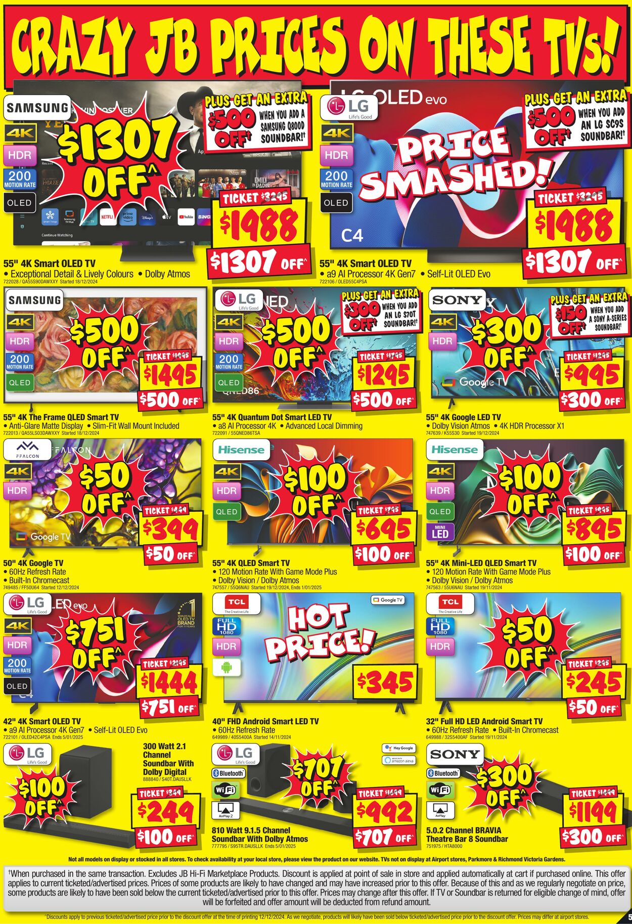 Catalogue JB Hi-Fi 12.12.2024 - 05.01.2025