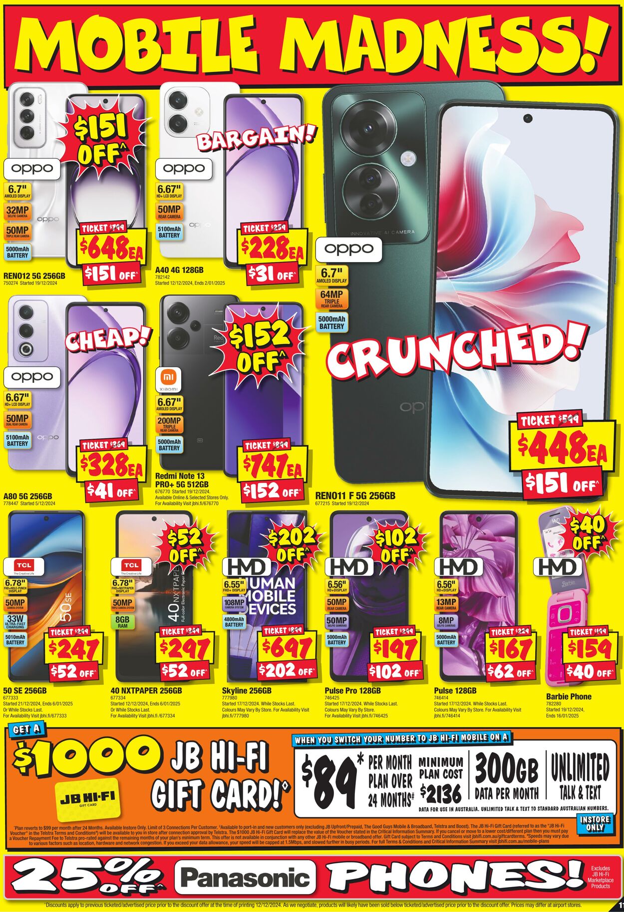 Catalogue JB Hi-Fi 12.12.2024 - 05.01.2025