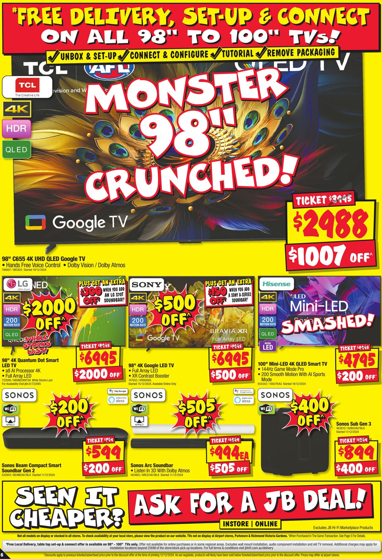 Catalogue JB Hi-Fi 12.12.2024 - 05.01.2025