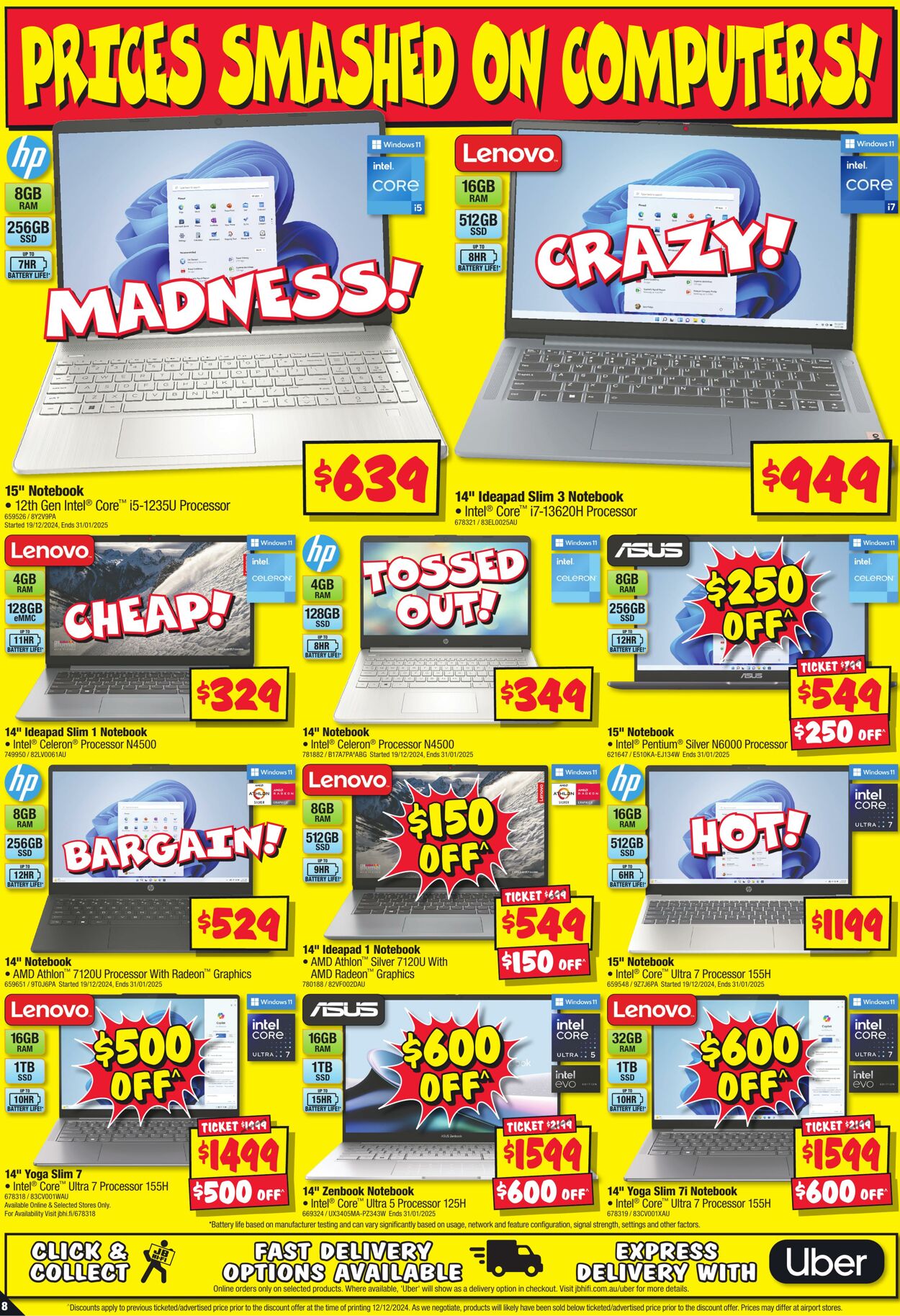 Catalogue JB Hi-Fi 12.12.2024 - 05.01.2025