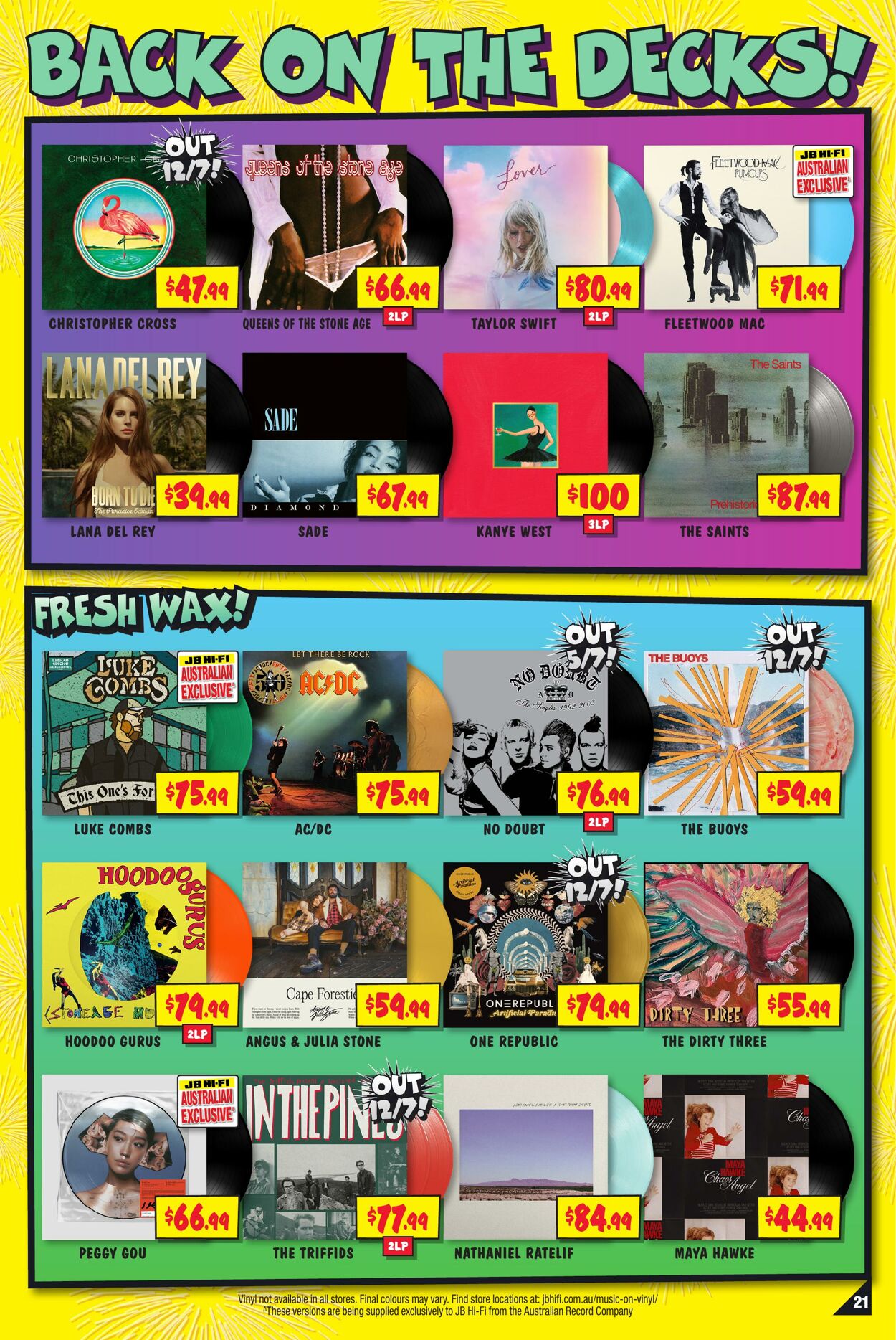 Catalogue JB Hi-Fi 01.07.2024 - 14.07.2024