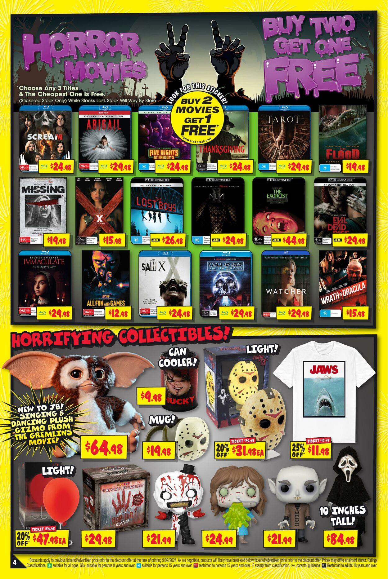 Catalogue JB Hi-Fi 23.09.2024 - 06.10.2024