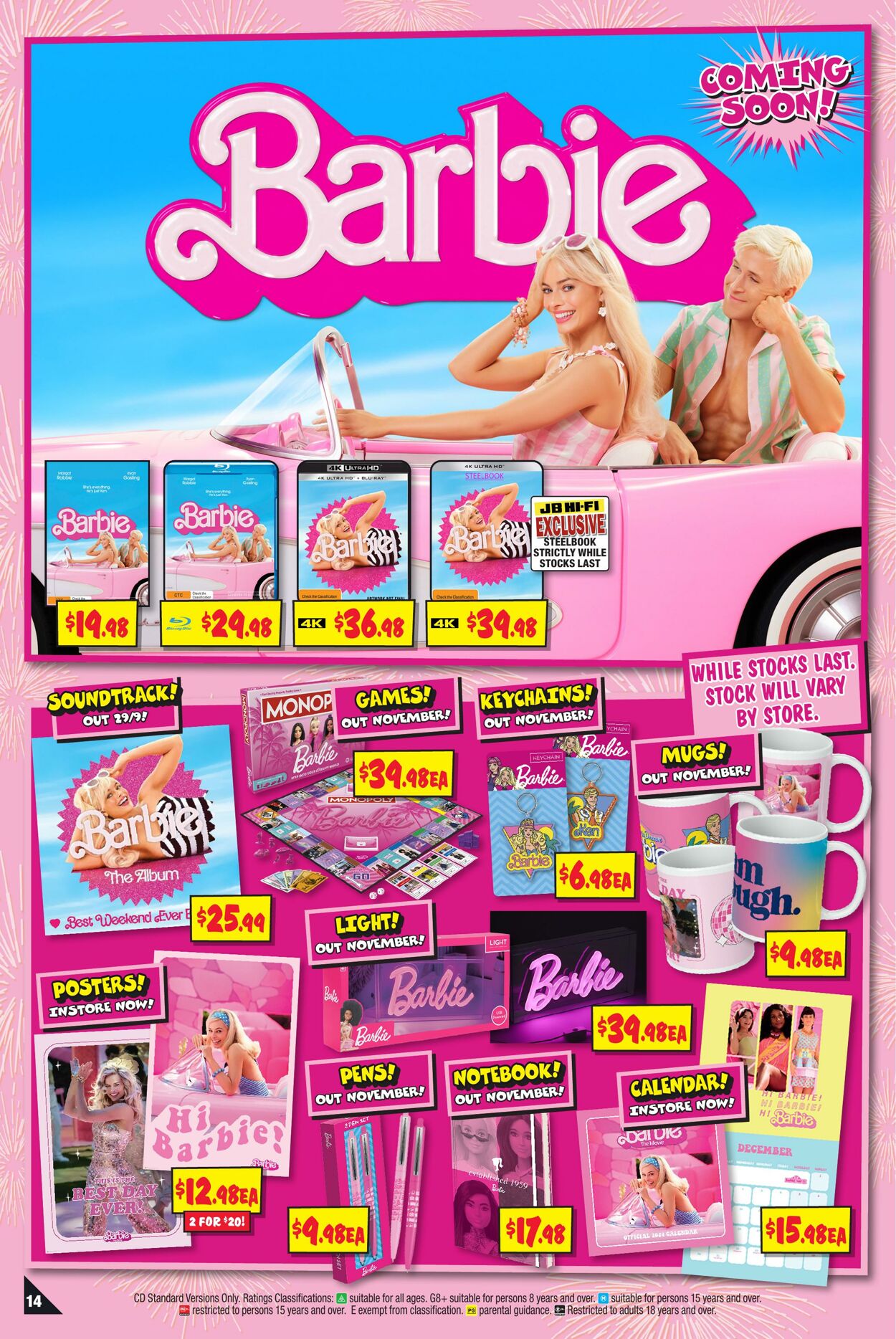 Catalogue JB Hi-Fi 18.09.2023 - 01.10.2023