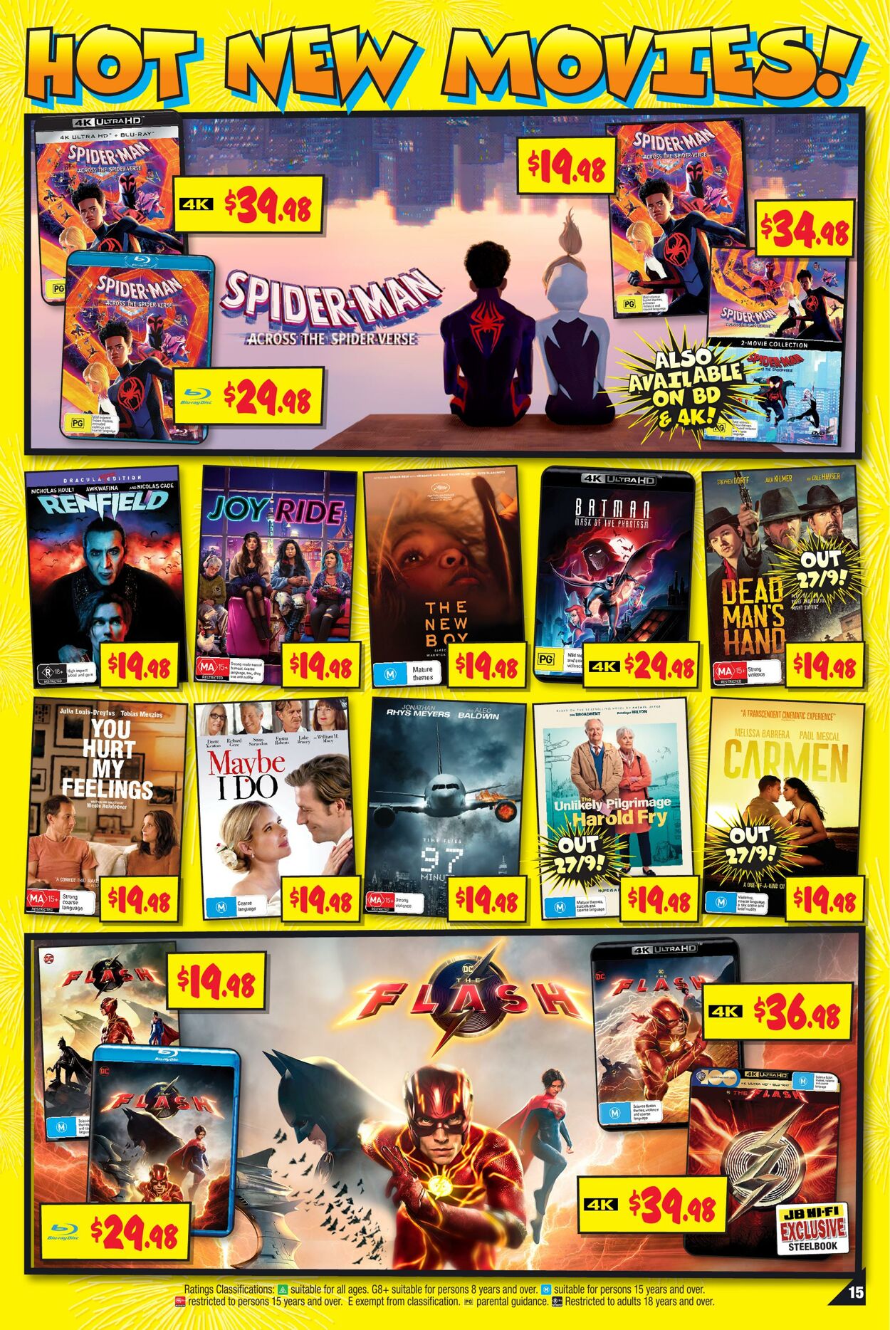 Catalogue JB Hi-Fi 18.09.2023 - 01.10.2023