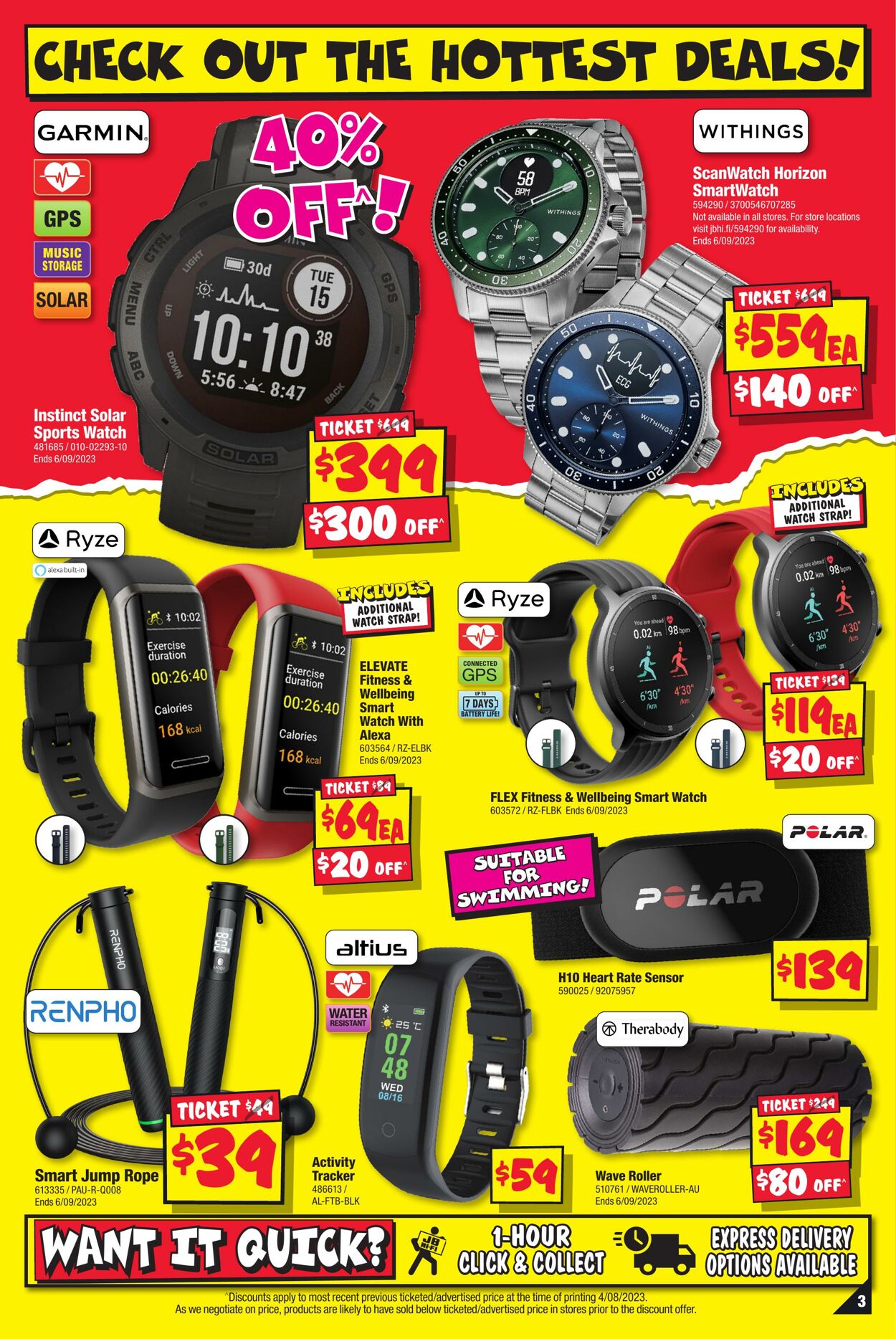 Catalogue JB Hi-Fi 21.08.2023 - 03.09.2023