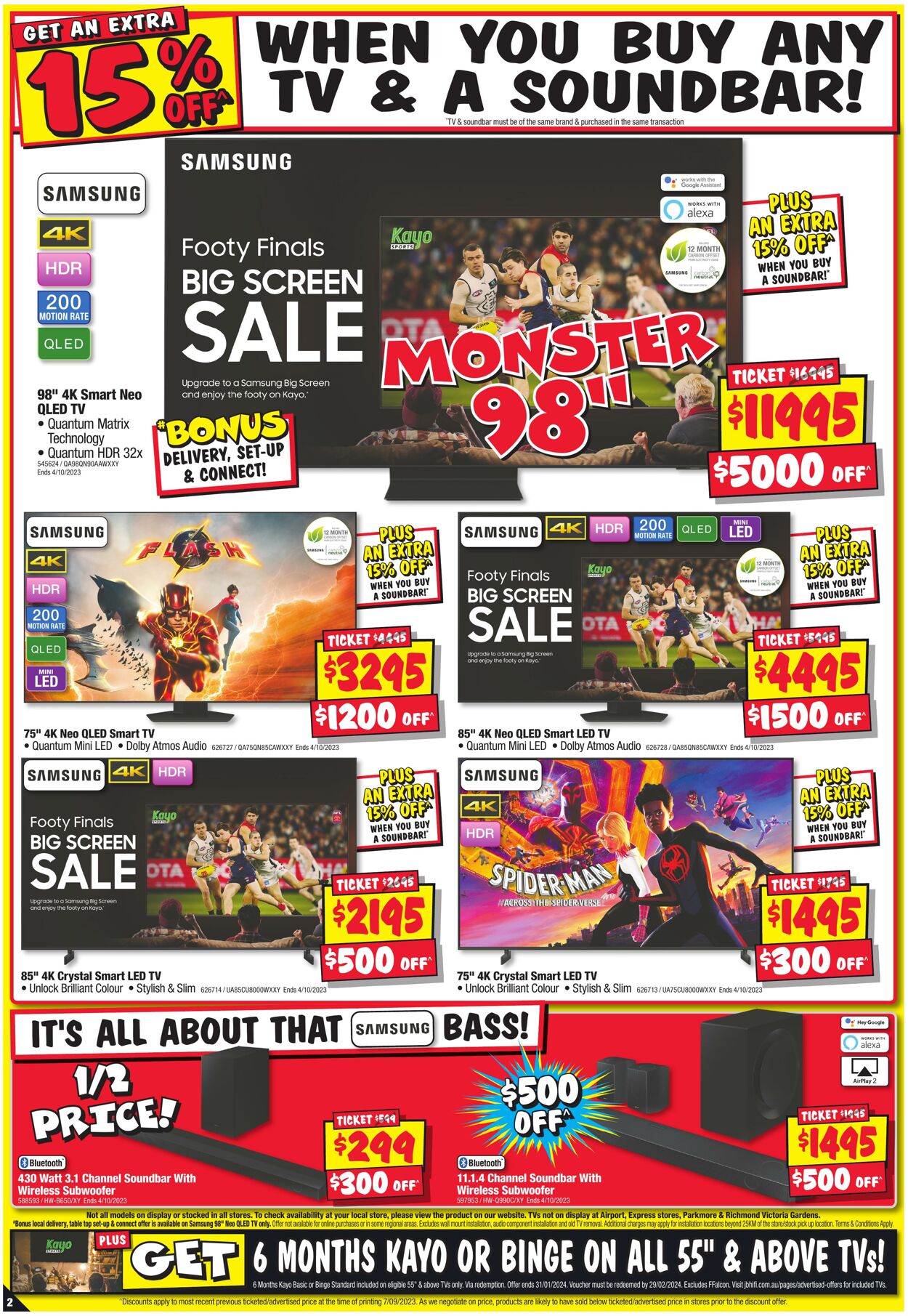 Catalogue JB Hi-Fi 21.09.2023 - 27.09.2023