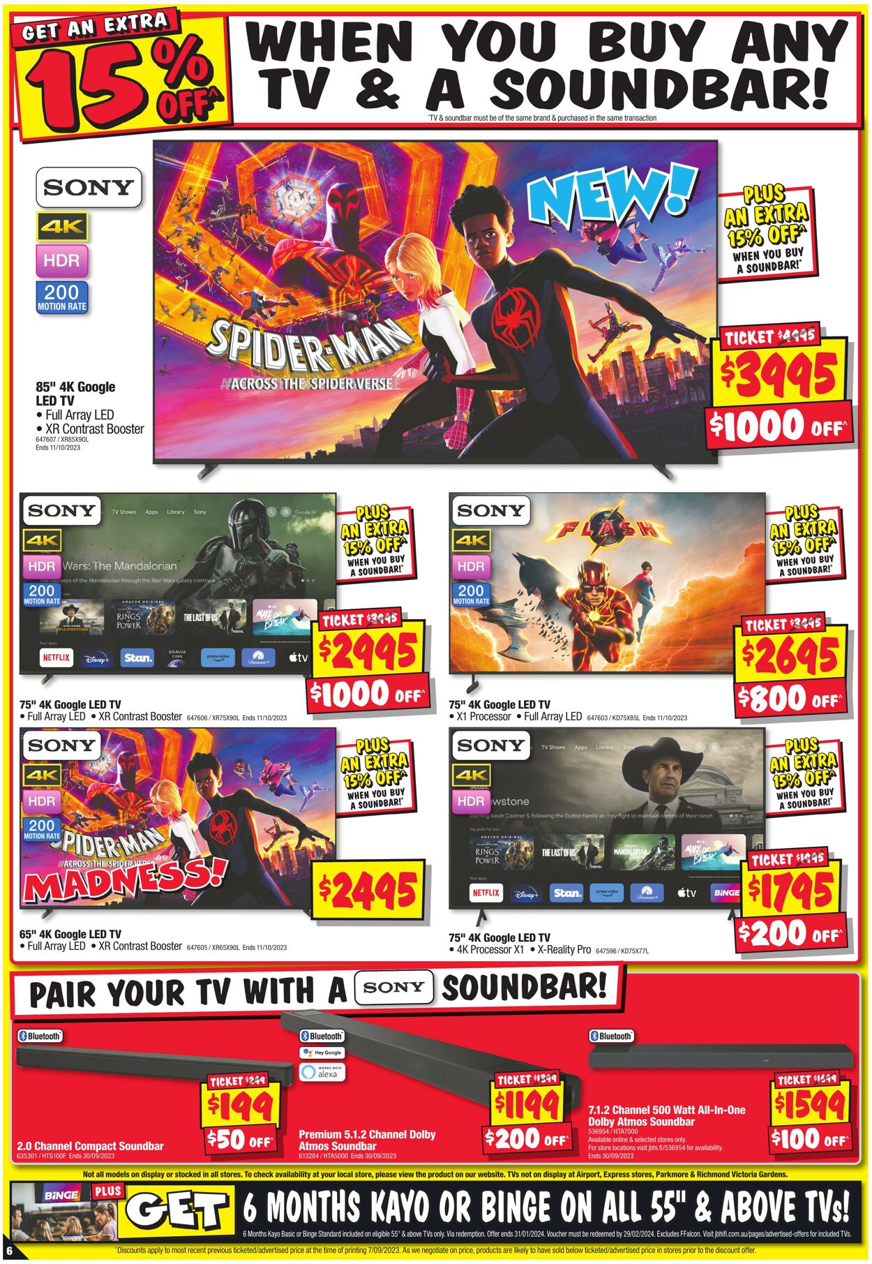 Catalogue JB Hi-Fi 21.09.2023 - 27.09.2023