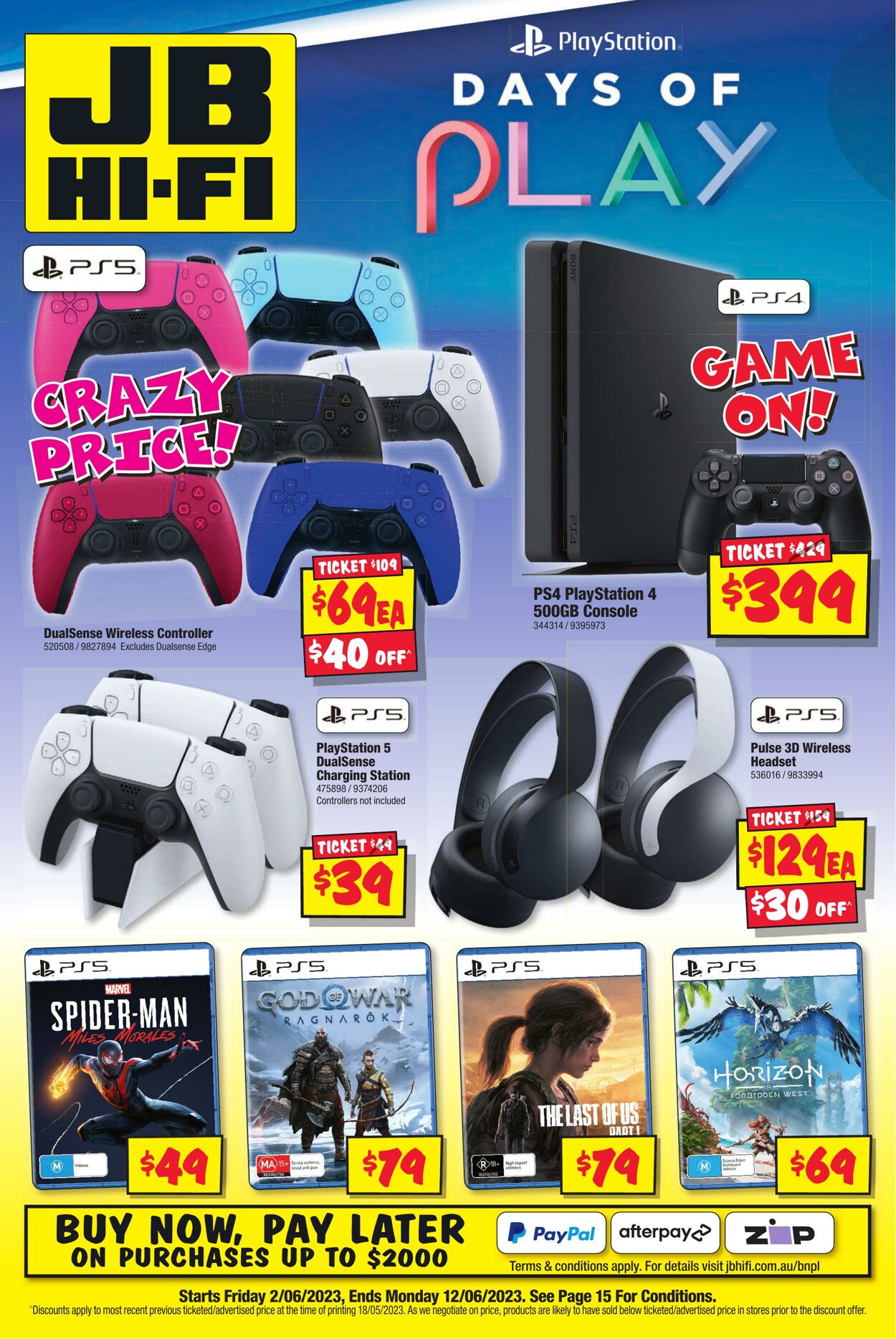 JB Hi-Fi Promotional catalogues